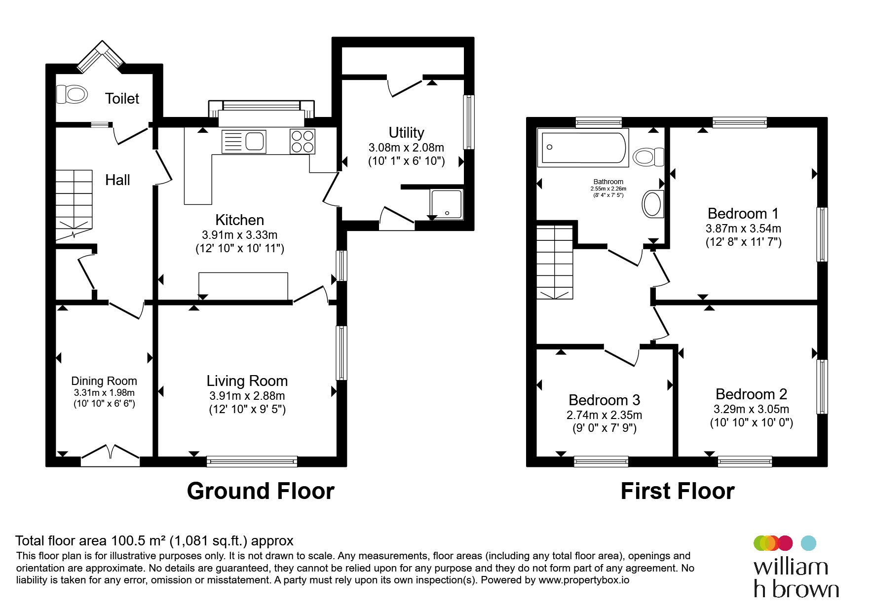 63, Kilvington Road, Sheffield floorplan