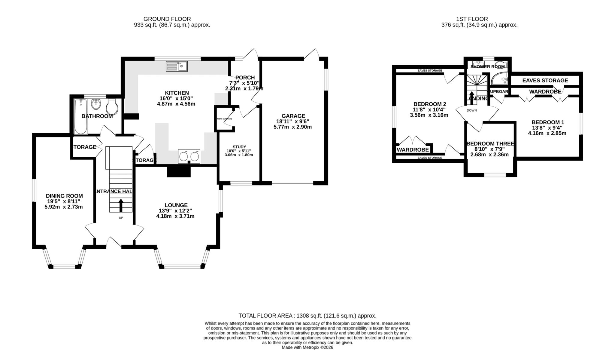 Rosegate, West End Avenue, Norwich floorplan