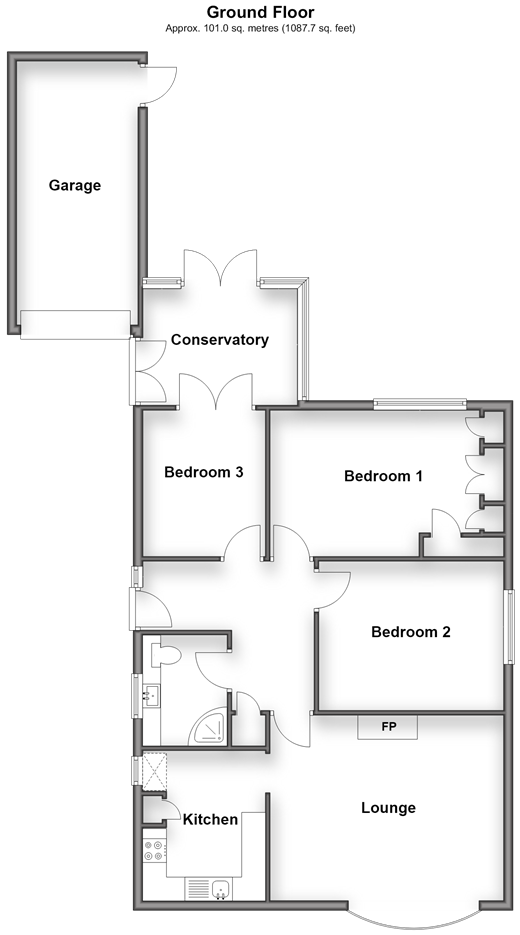 Ramillies Gardens, Bognor Regis floorplan