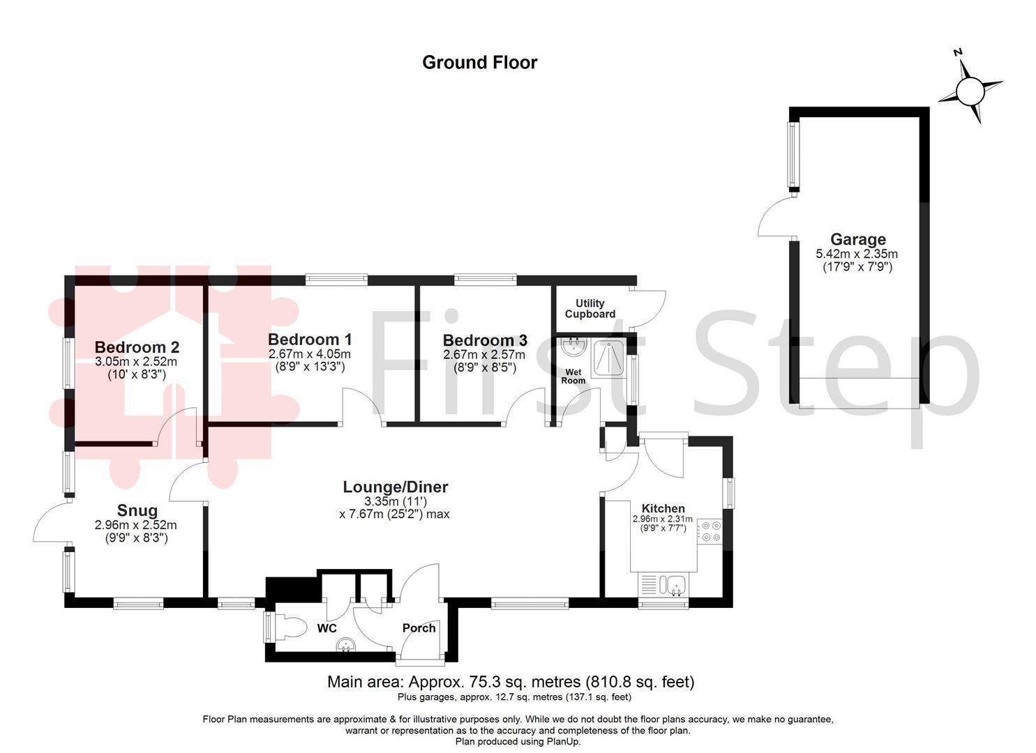 26, Whitecrofts, Hitchin floorplan