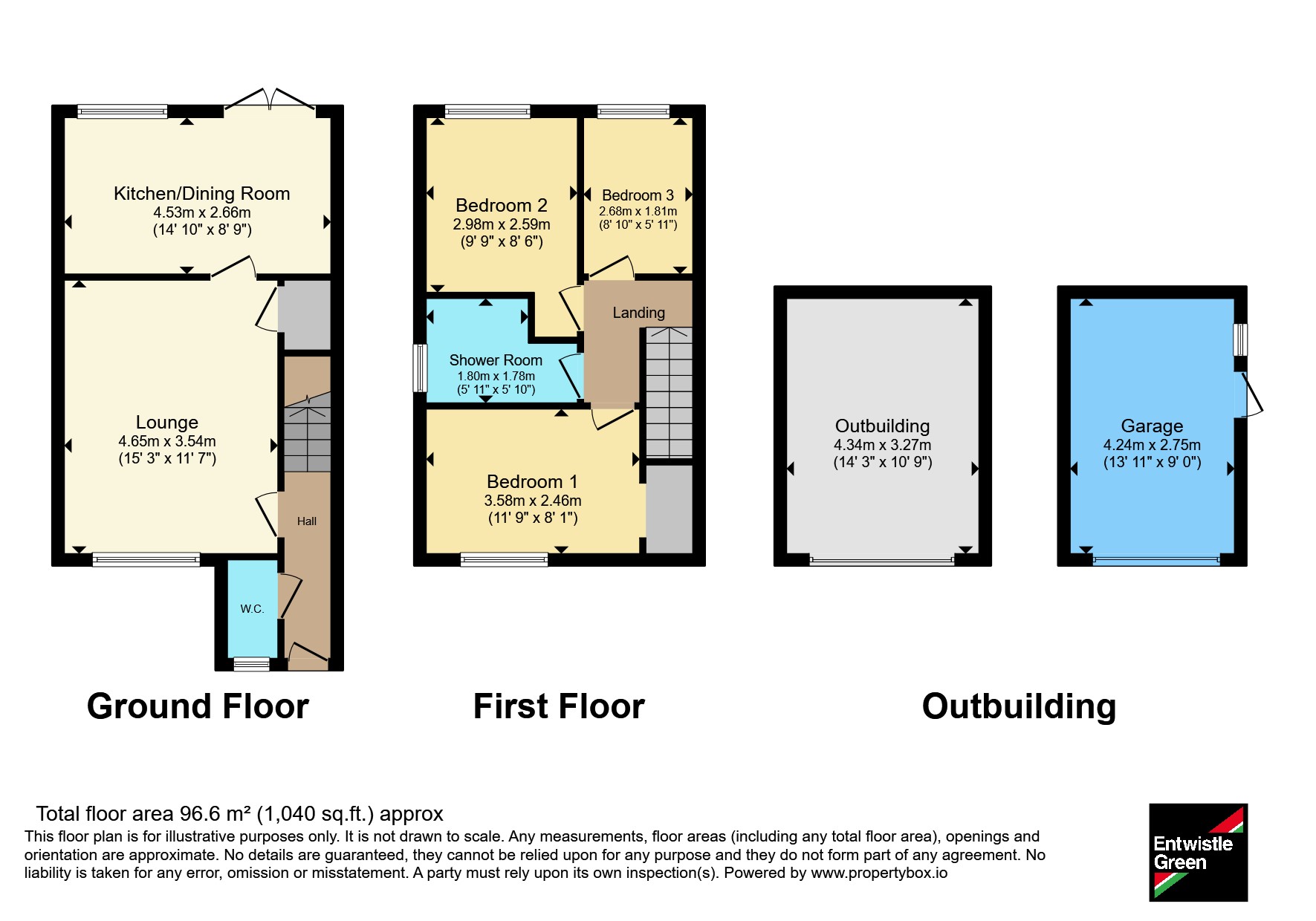 43, Goldfinch Drive, Preston floorplan