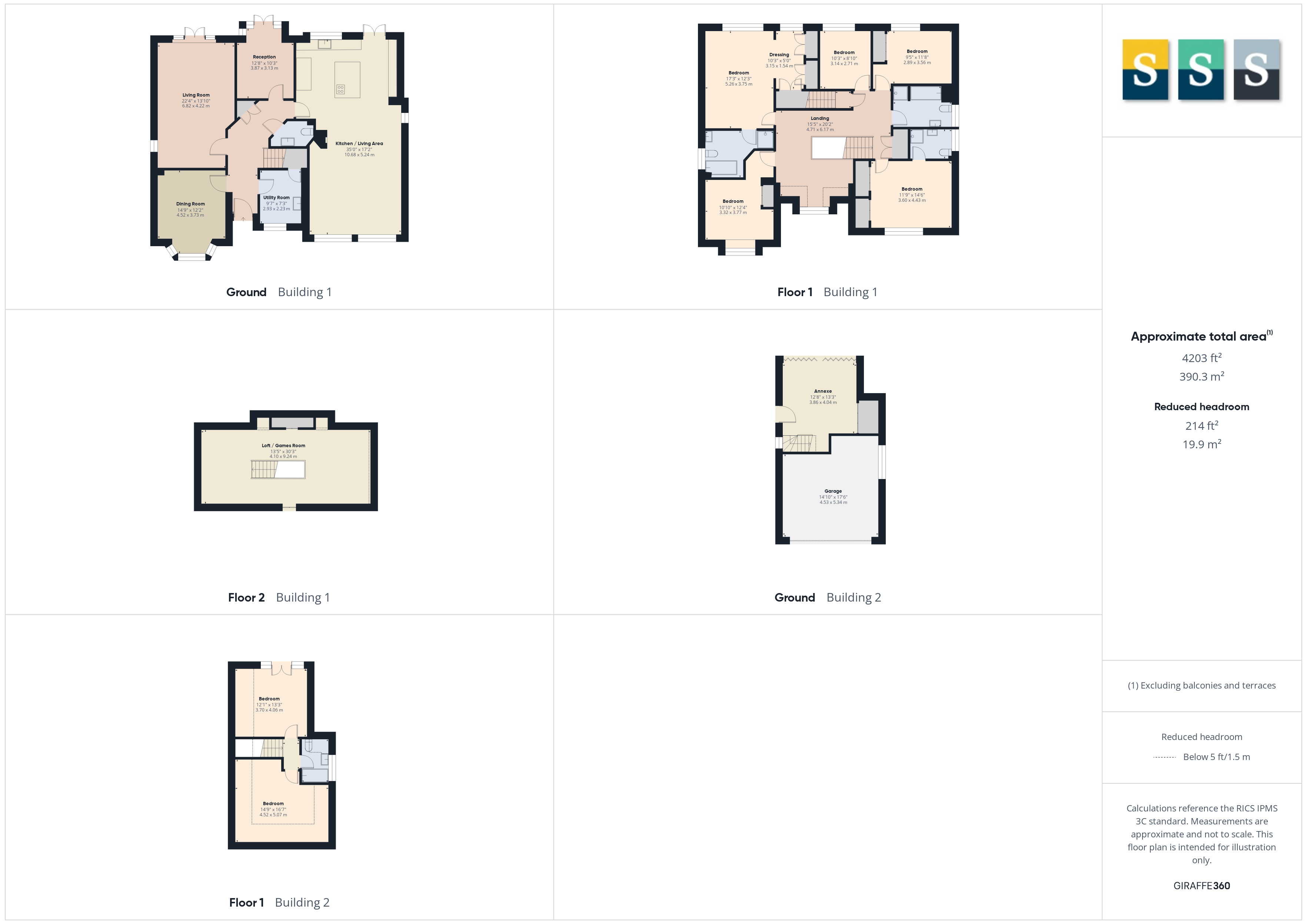 Pirbright House,, Chapel Lane, Surrey floorplan