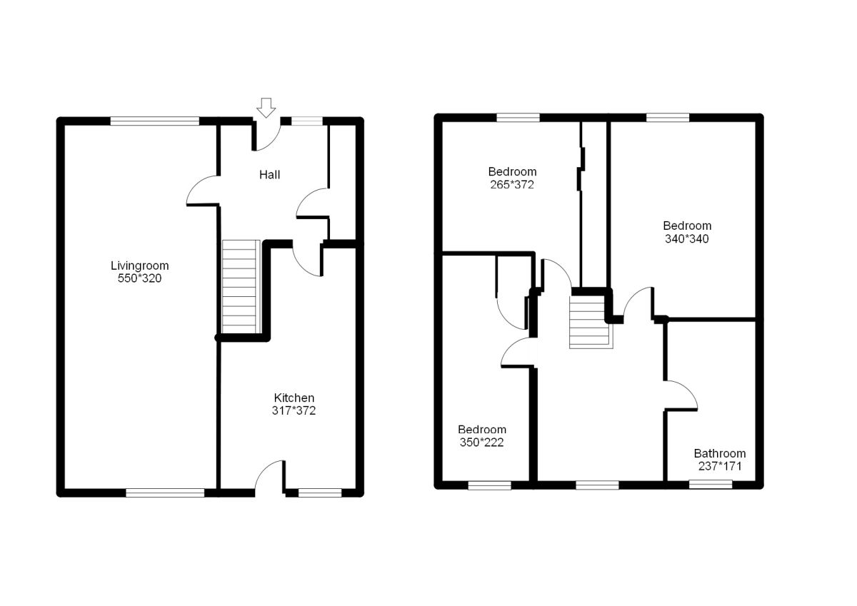 3 Bedrooms Terraced house for sale in Moorfoot Place, Penicuik EH26