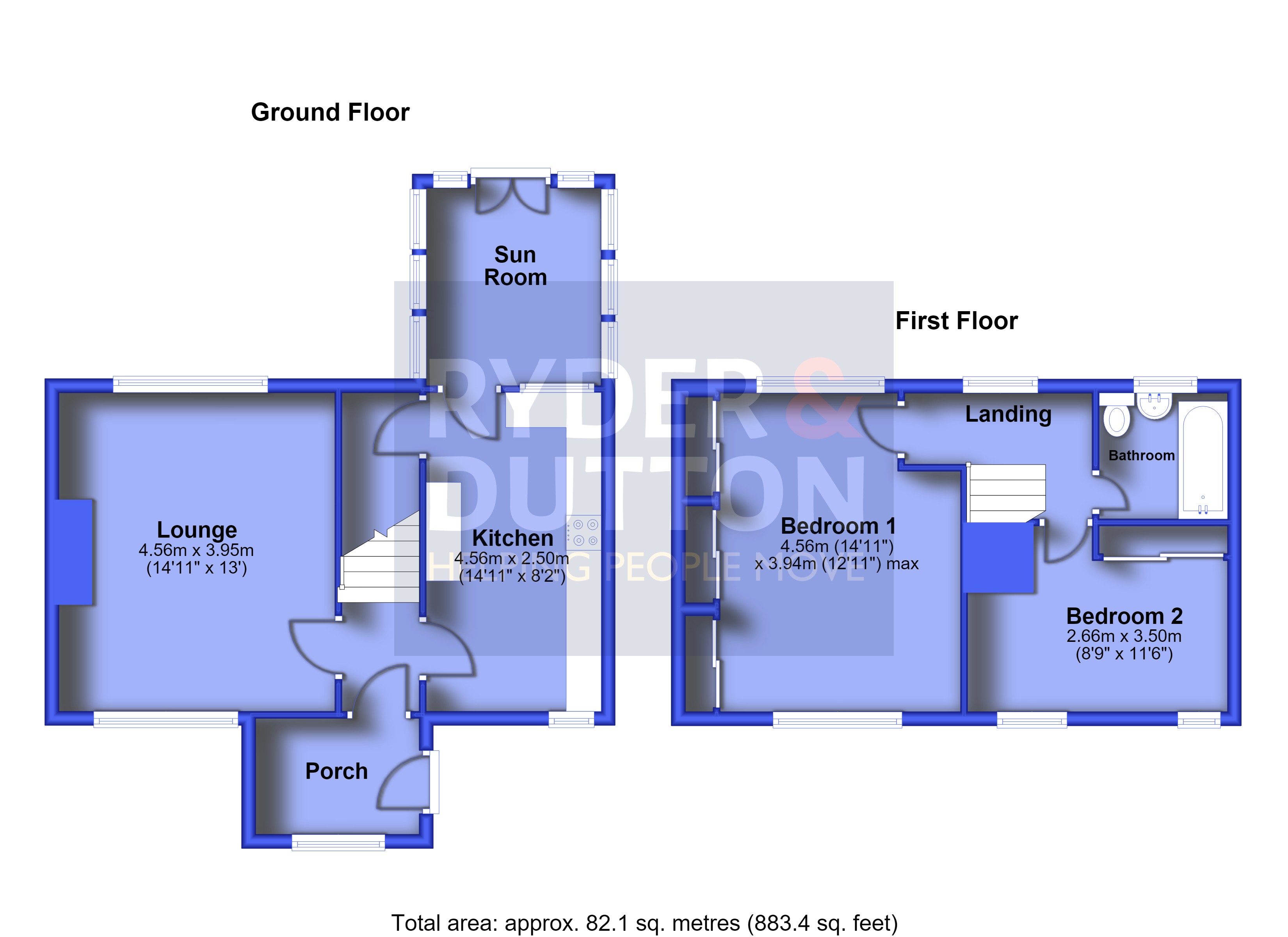73, Roger Lane, West Yorkshire floorplan