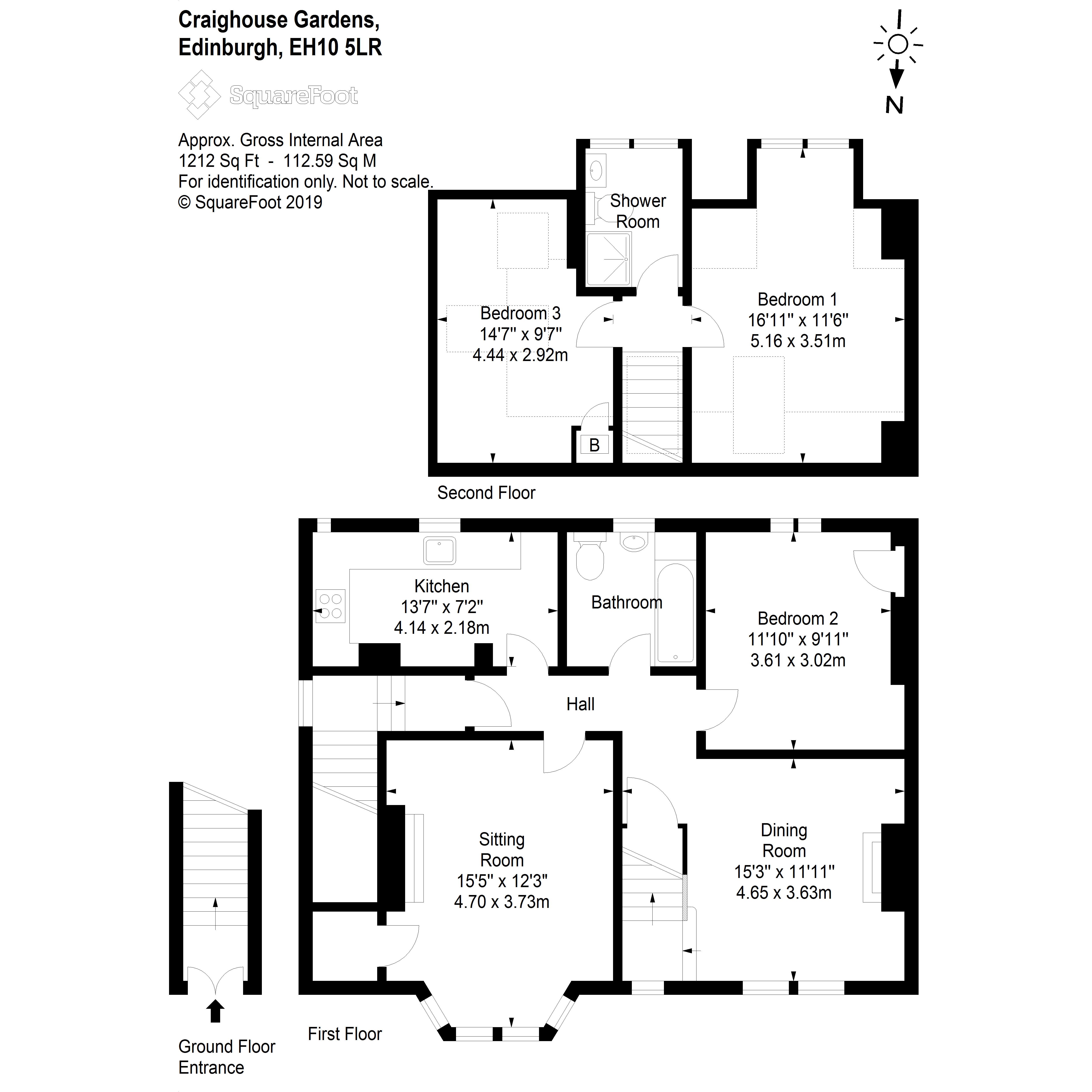 3 Bedrooms Maisonette for sale in 57 Craighouse Gardens, Edinburgh EH10