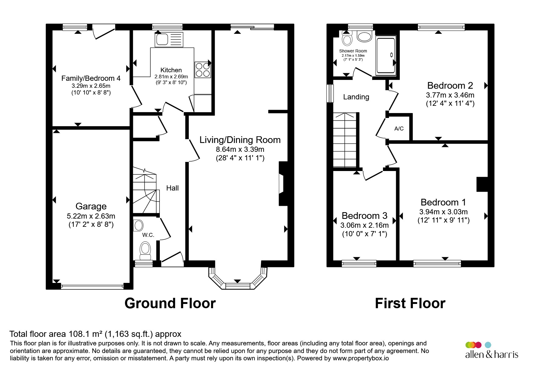 37, Westerham Walk, Calne floorplan