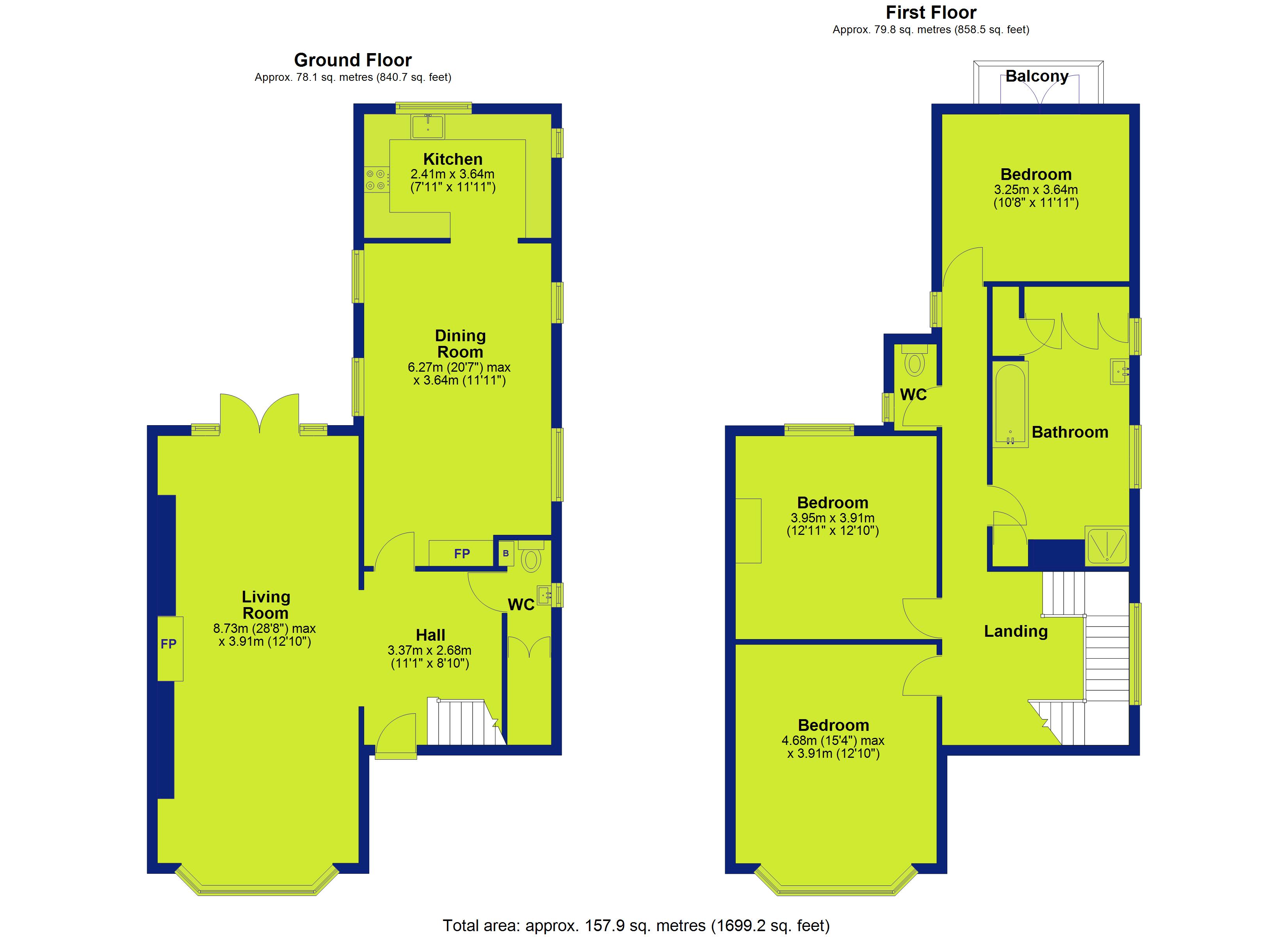 5, Mapperley Hall Drive, Nottingham floorplan