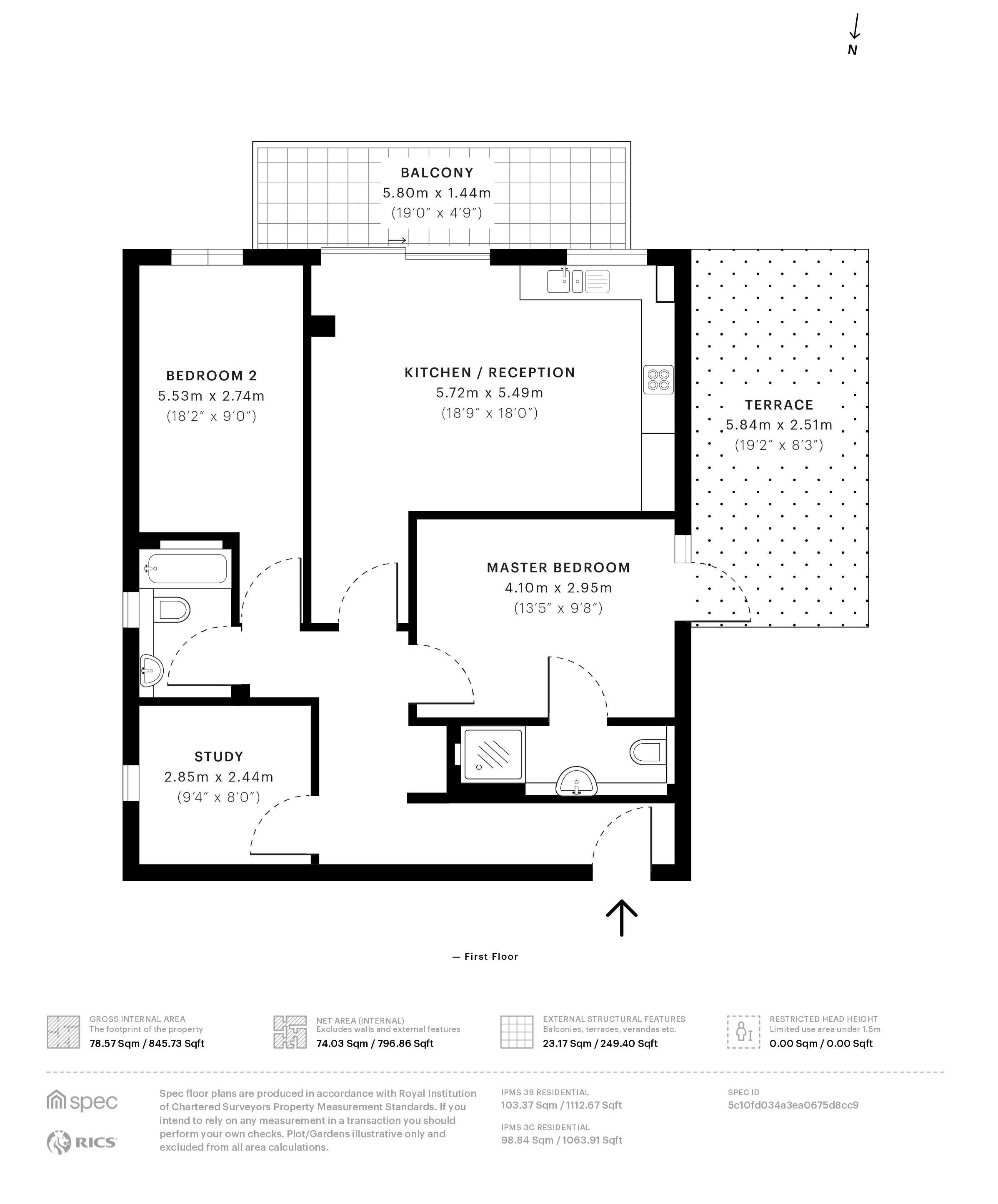 3 Bedrooms Flat for sale in The Elm Tree Court, New Heston Road, Hounslow TW5