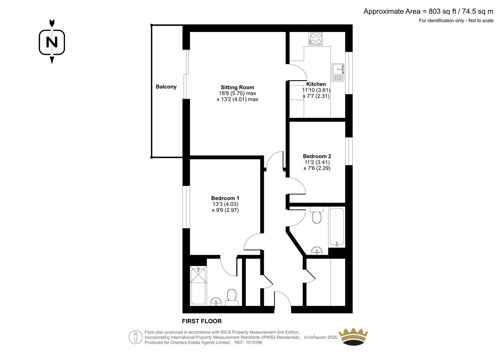 62, Rollesbrook Gardens, Hampshire floorplan