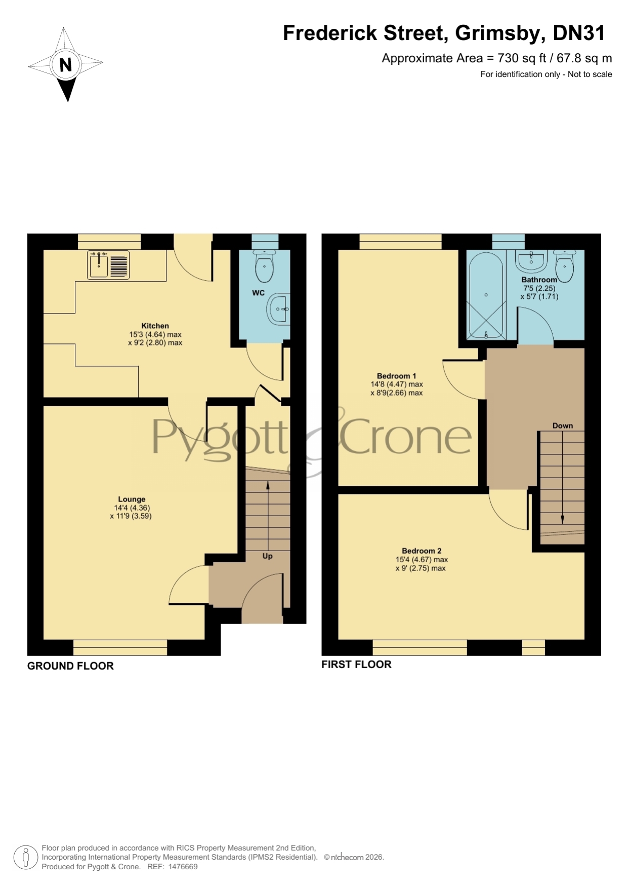 17a, Frederick Street, Grimsby floorplan