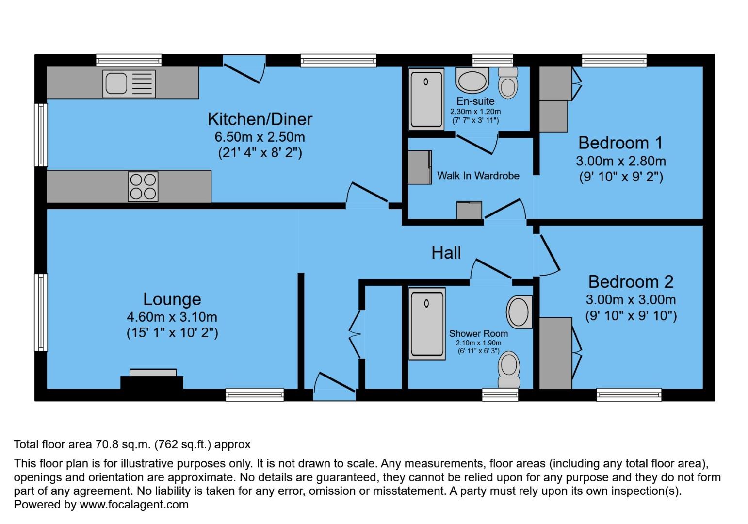 New Forest Park Home, 17, Brookfield Park, Mill Lane, Chesterfield floorplan