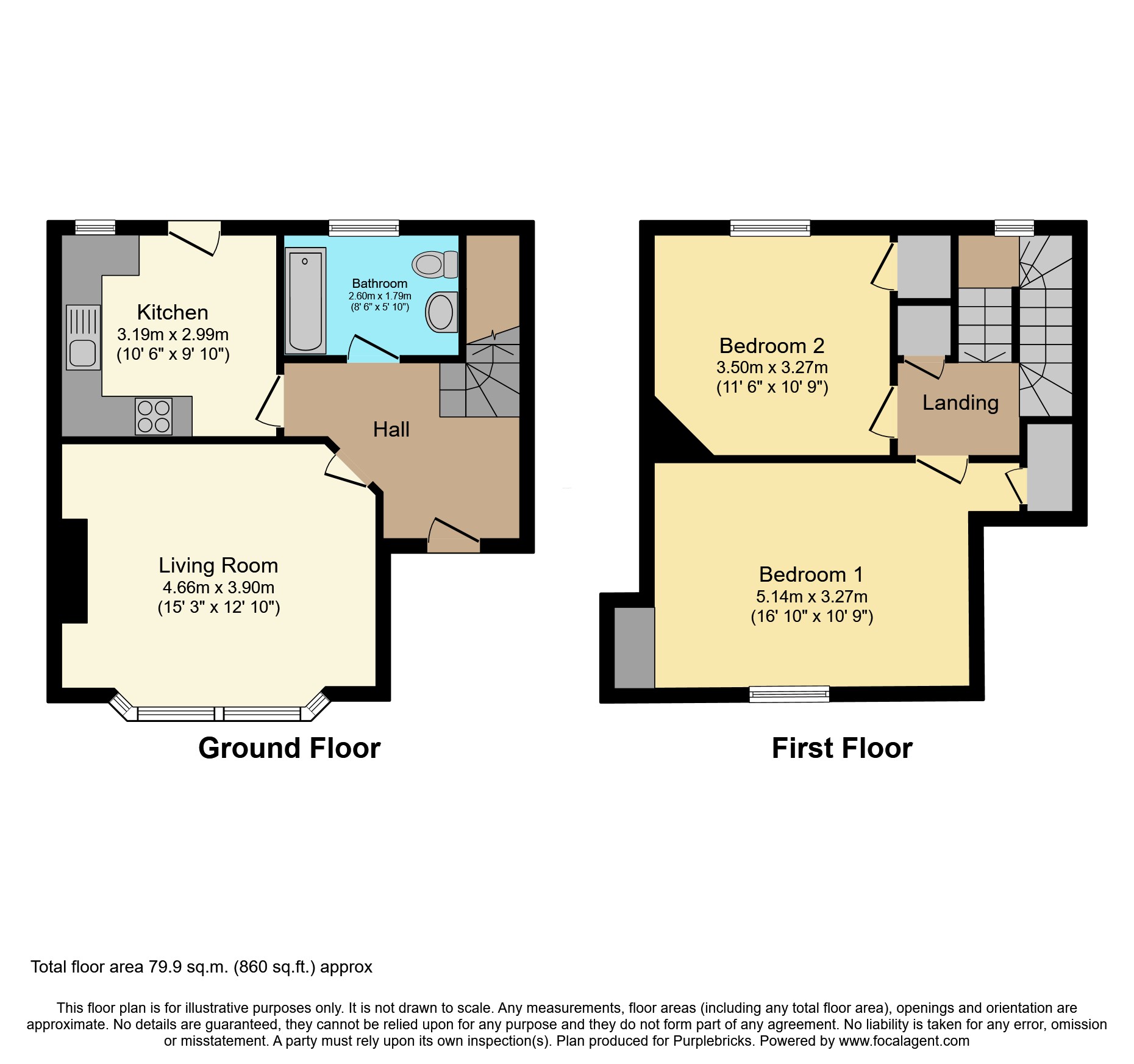 Lounsdale Drive, Paisley PA2, 2 bedroom semidetached house for sale