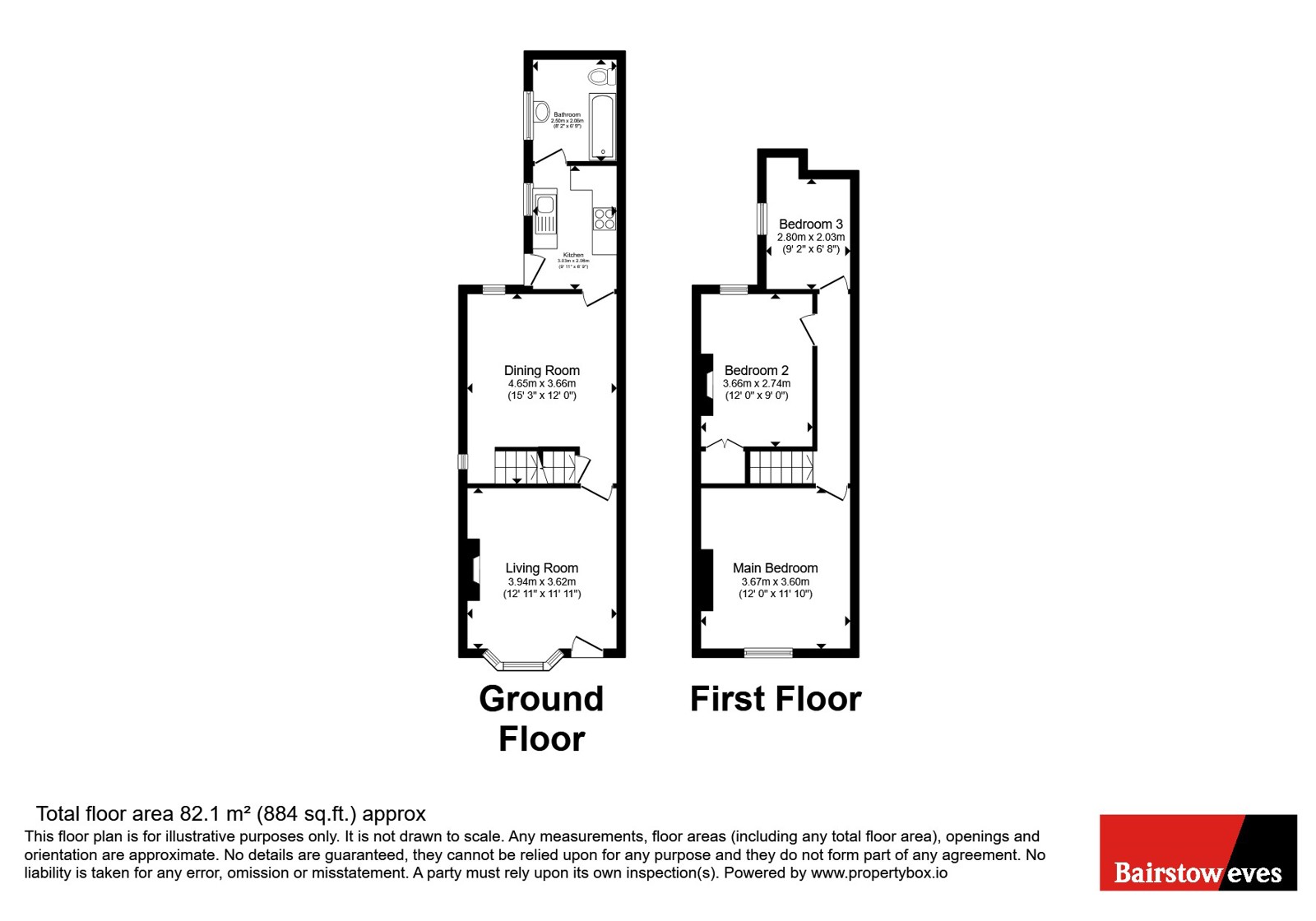 50, Beech Tree Lane, Staffordshire floorplan
