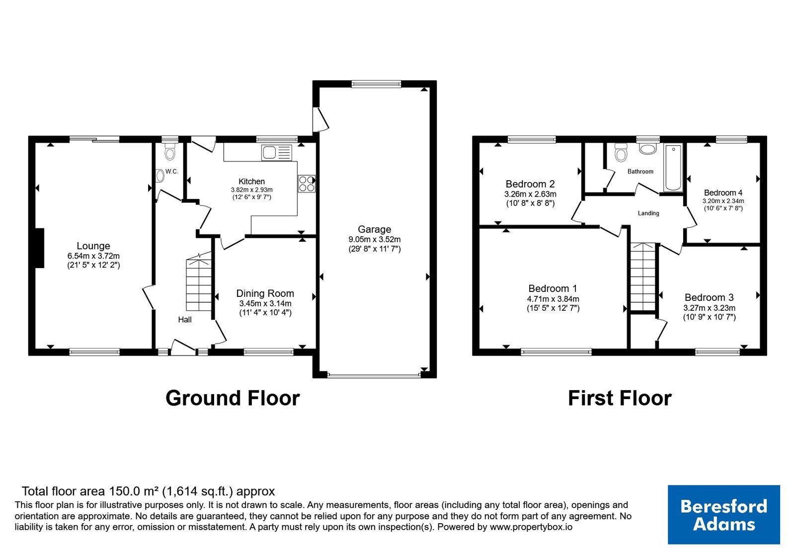 16, Dee Road, Chester floorplan