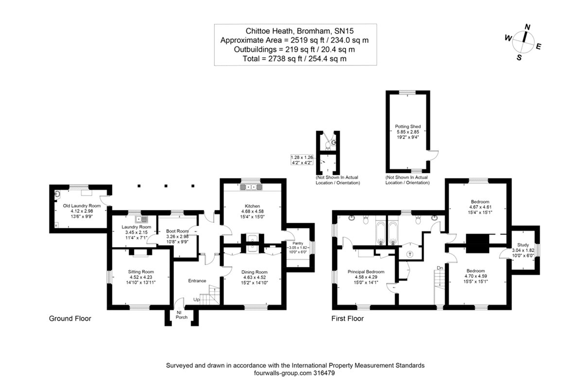 Chittoe Heath, Bromham, Chippenham, Wiltshire SN15, 3 bedroom detached