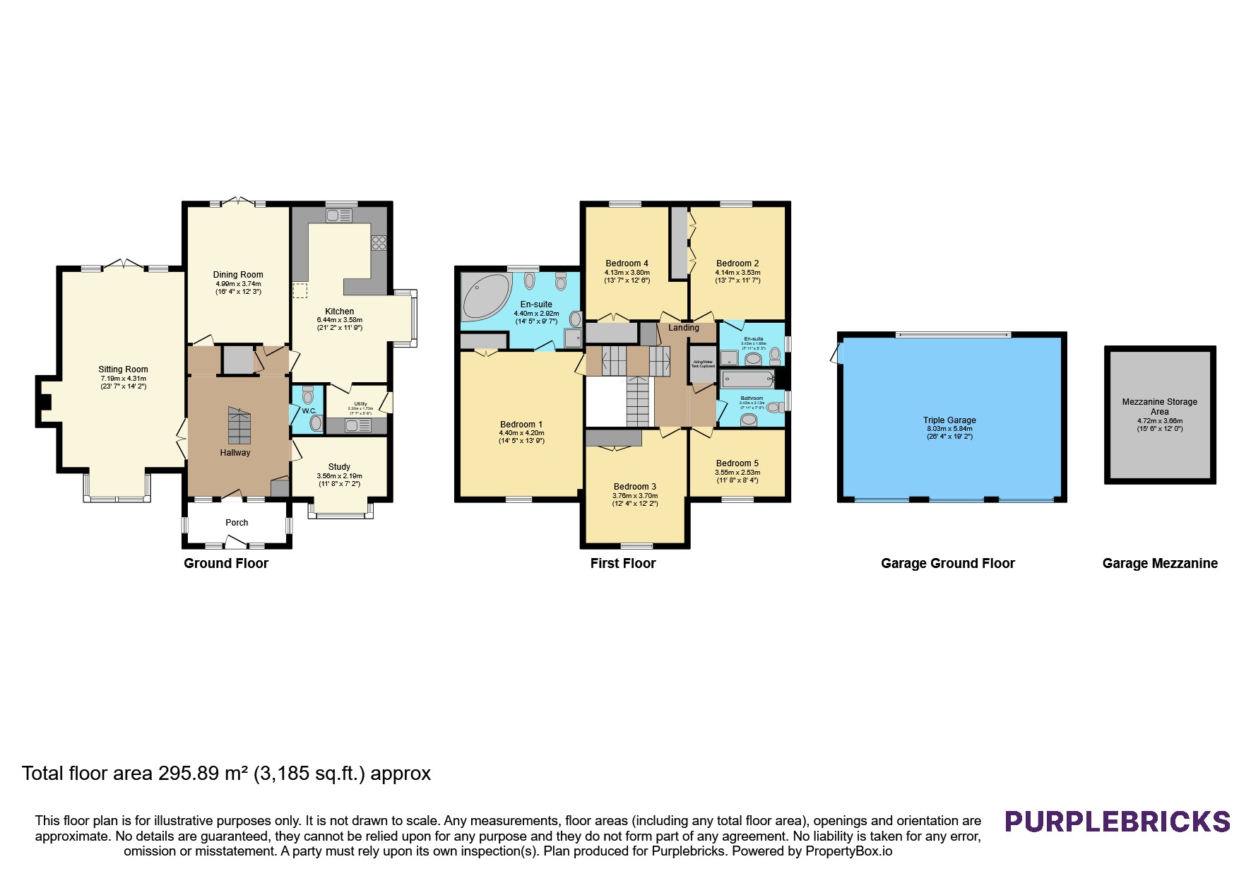 22, St. Mellion Drive, Great Denham, Bedford floorplan
