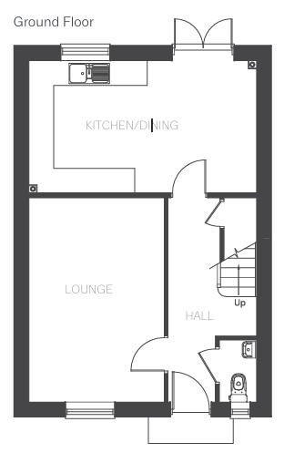 101, Buttercup Lane, Loughborough floorplan