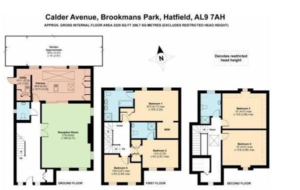 5 Bedrooms Detached house for sale in Calder Avenue, Brookmans Park, Hatfield AL9