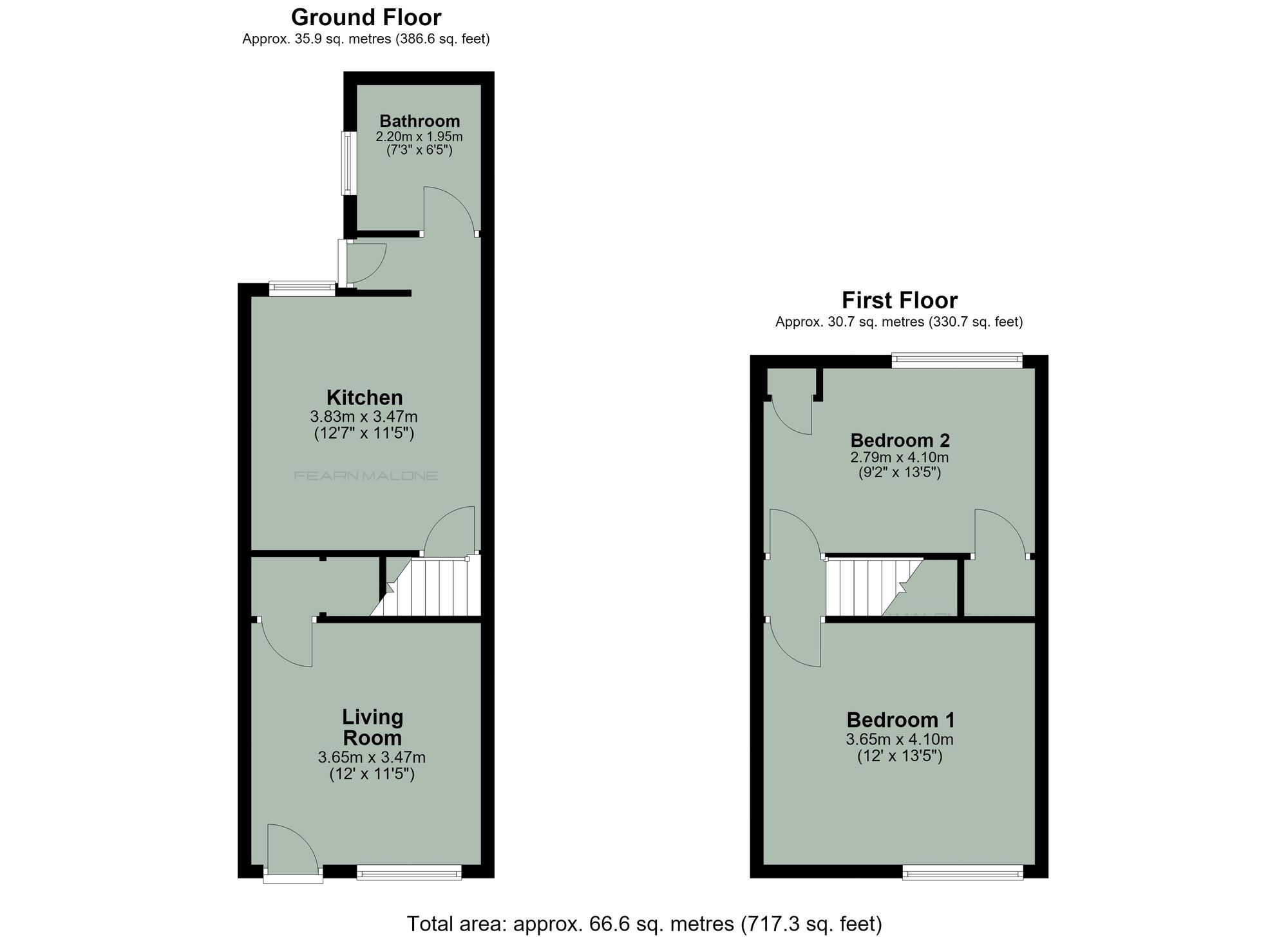 172 Widdrington Road, Coventry floorplan