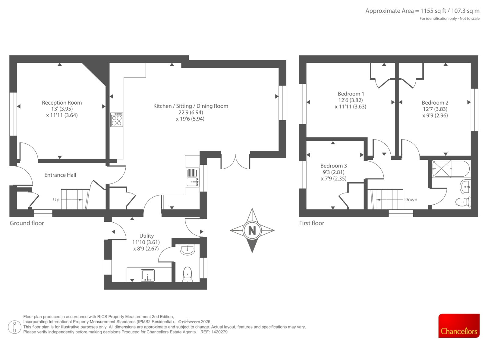 14 GOSS AVENUE, Goss Avenue, Aylesbury floorplan