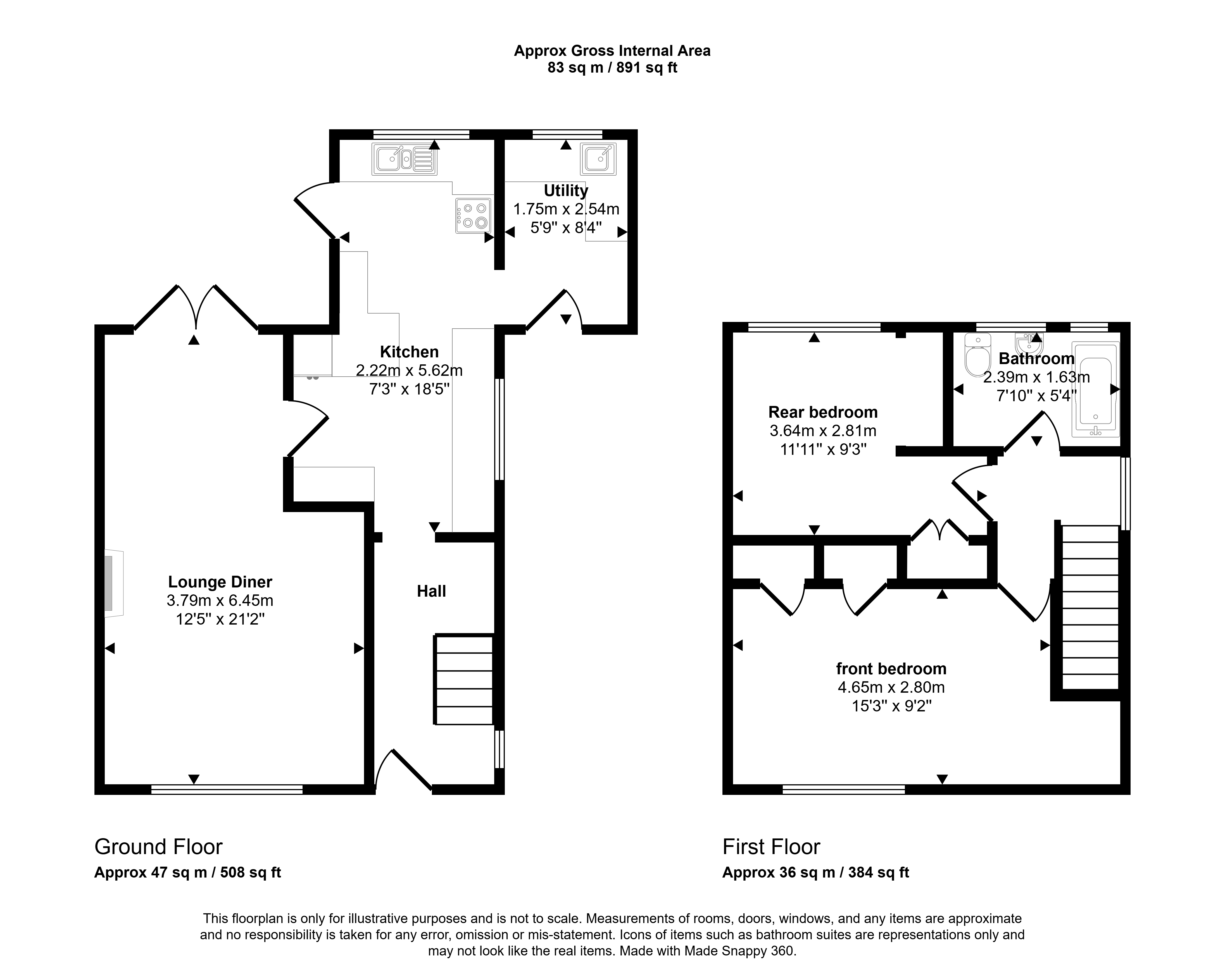 3, Bolam Way, Whitley Bay floorplan