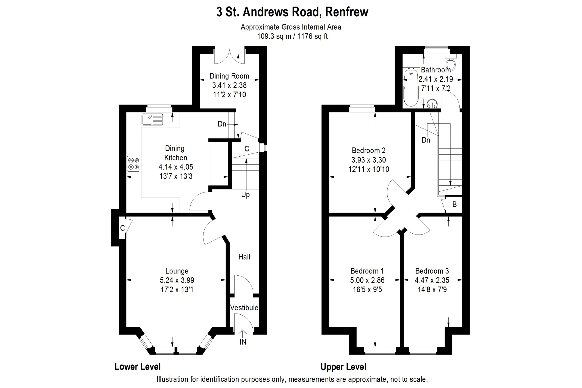 3 Bedrooms Semi-detached house for sale in St. Andrews Road, Renfrew PA4