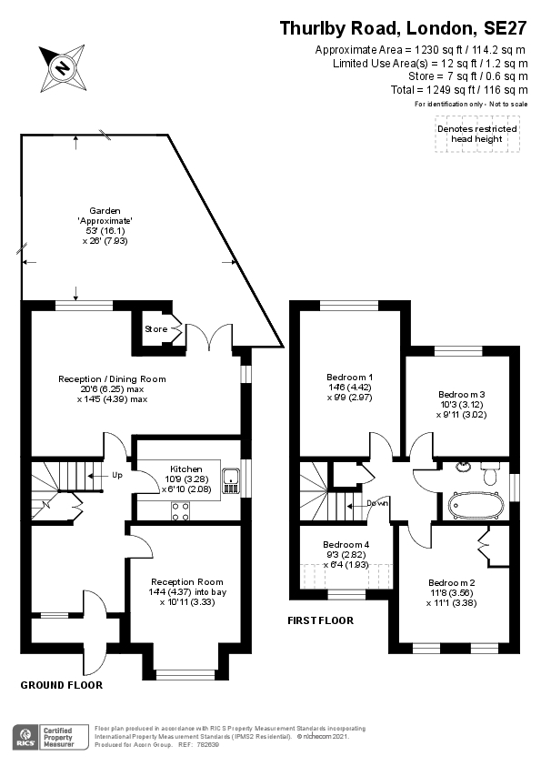 Thurlby Road, London SE27, 4 bedroom terraced house for sale 61240886
