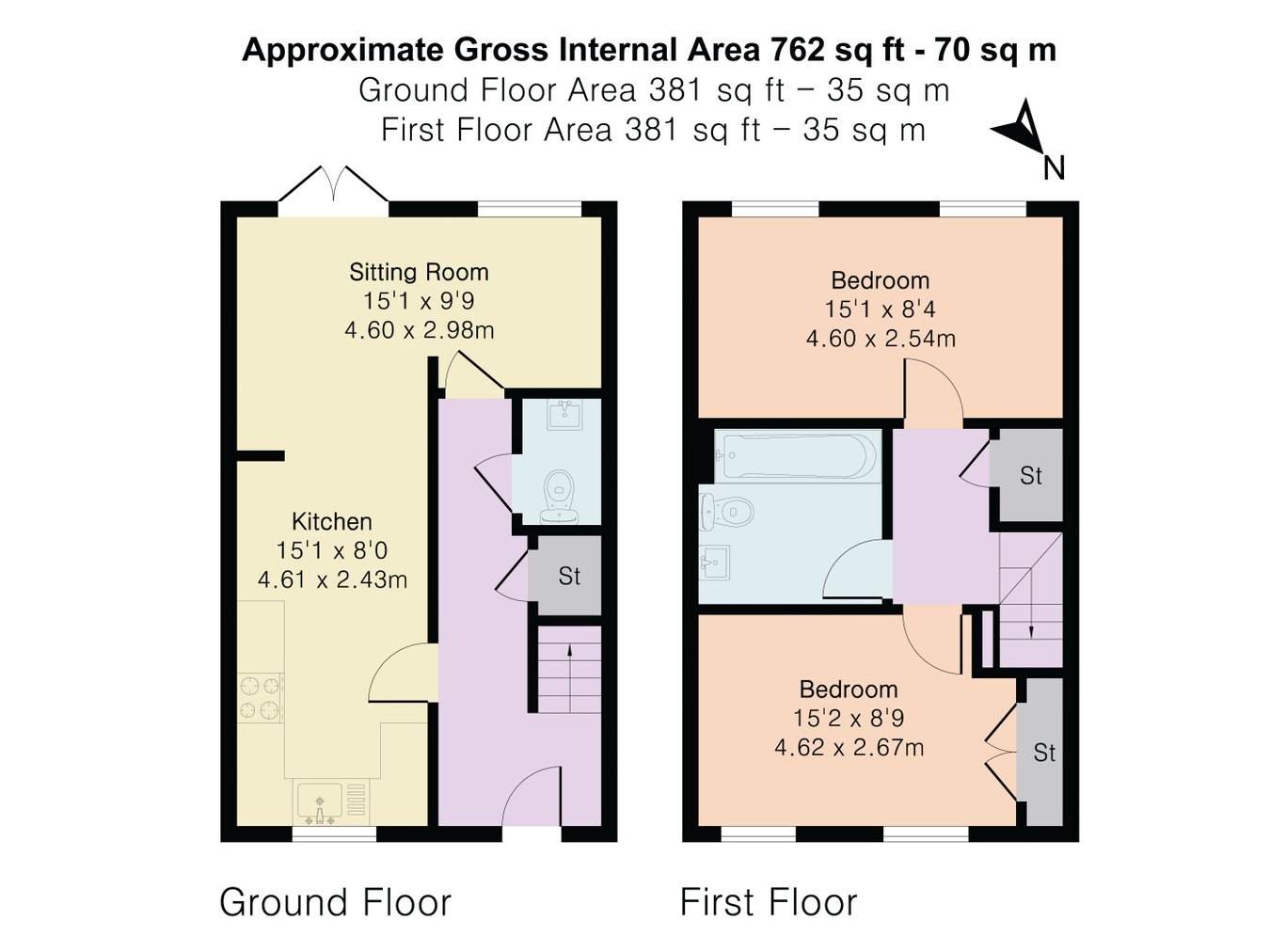 52, Bownham Mead, Rodborough Common floorplan