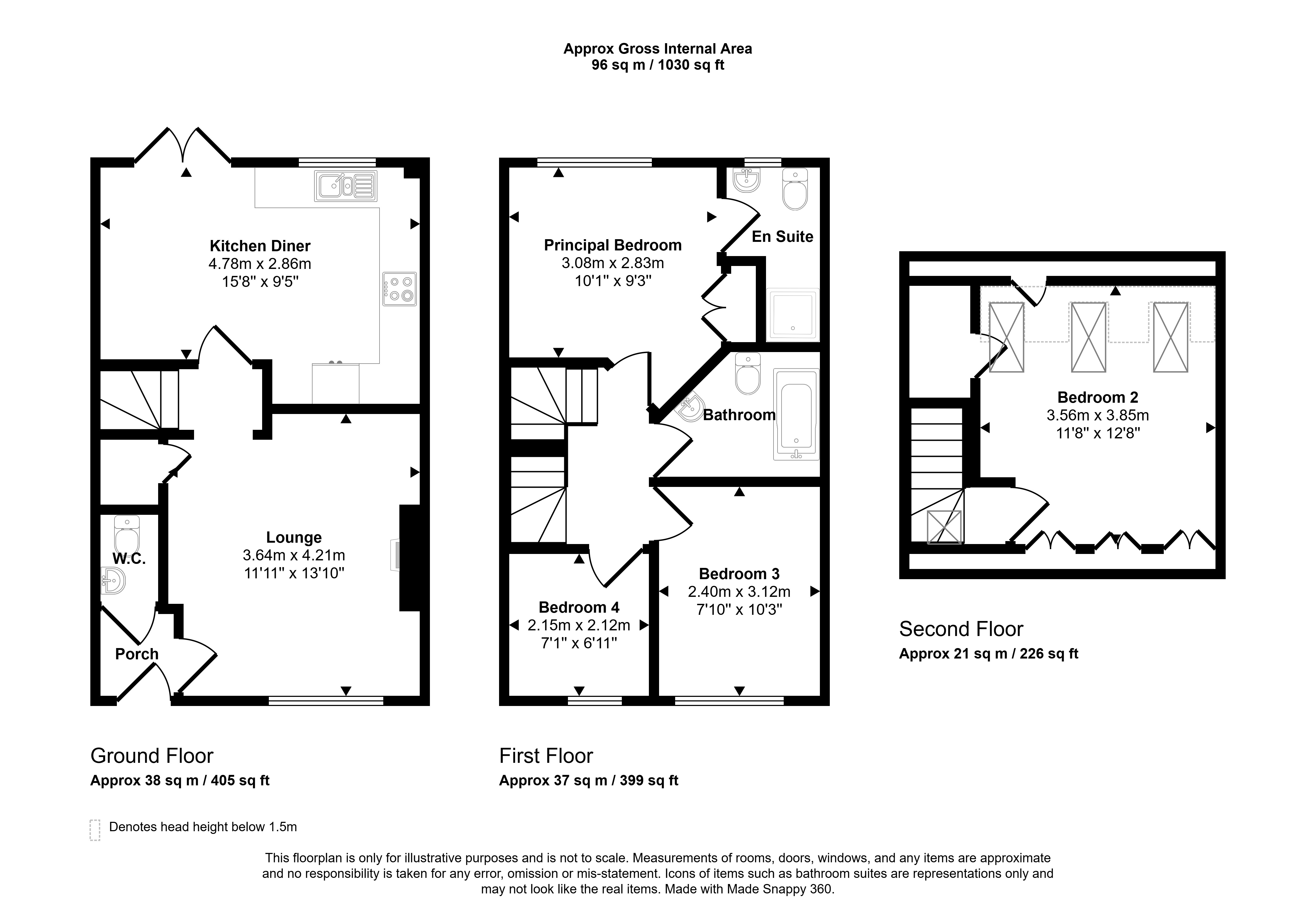 19, Chapel Walk, Coulsdon floorplan