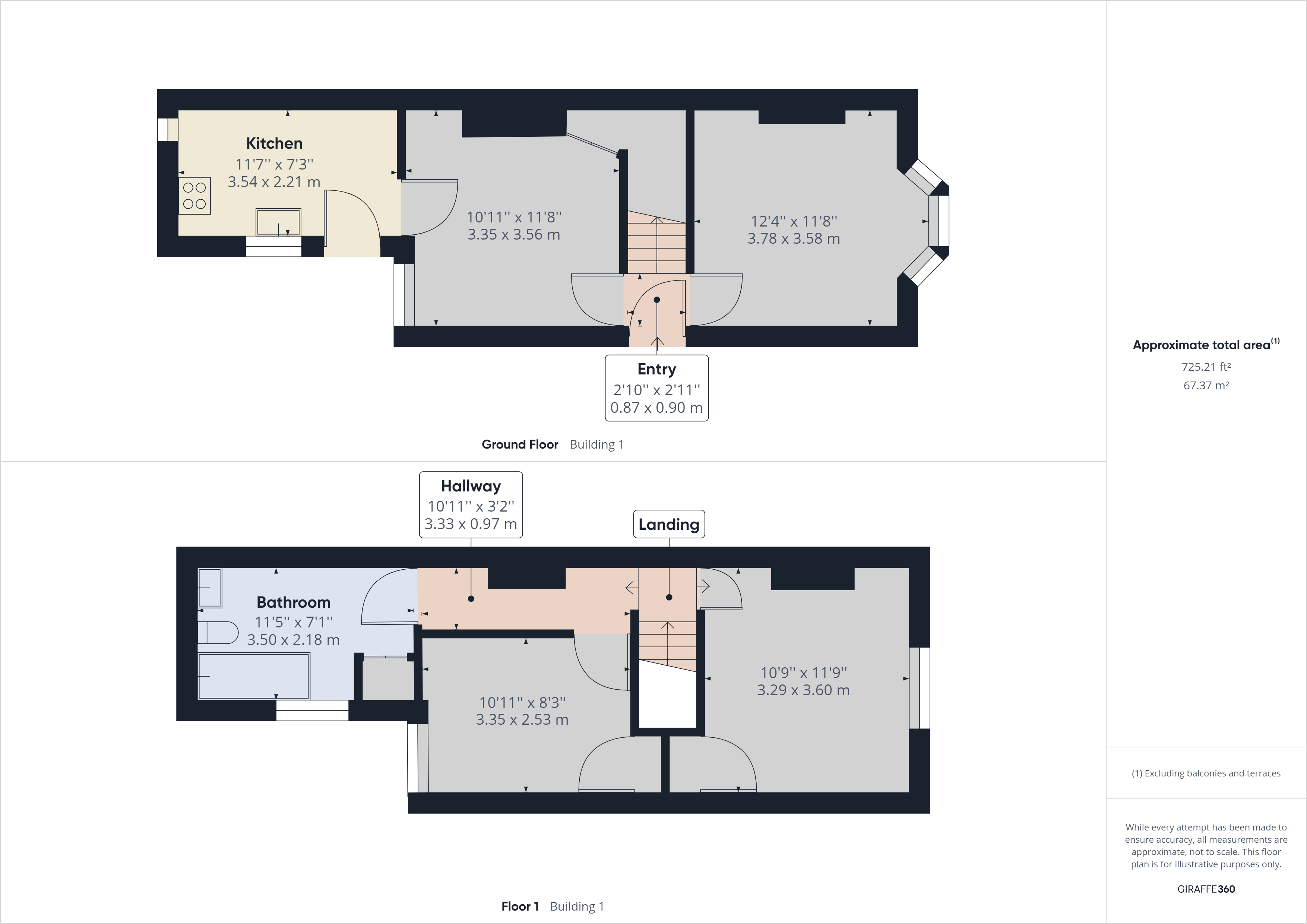Judd Road, Tonbridge, Kent TN9, 2 bedroom semidetached house to rent