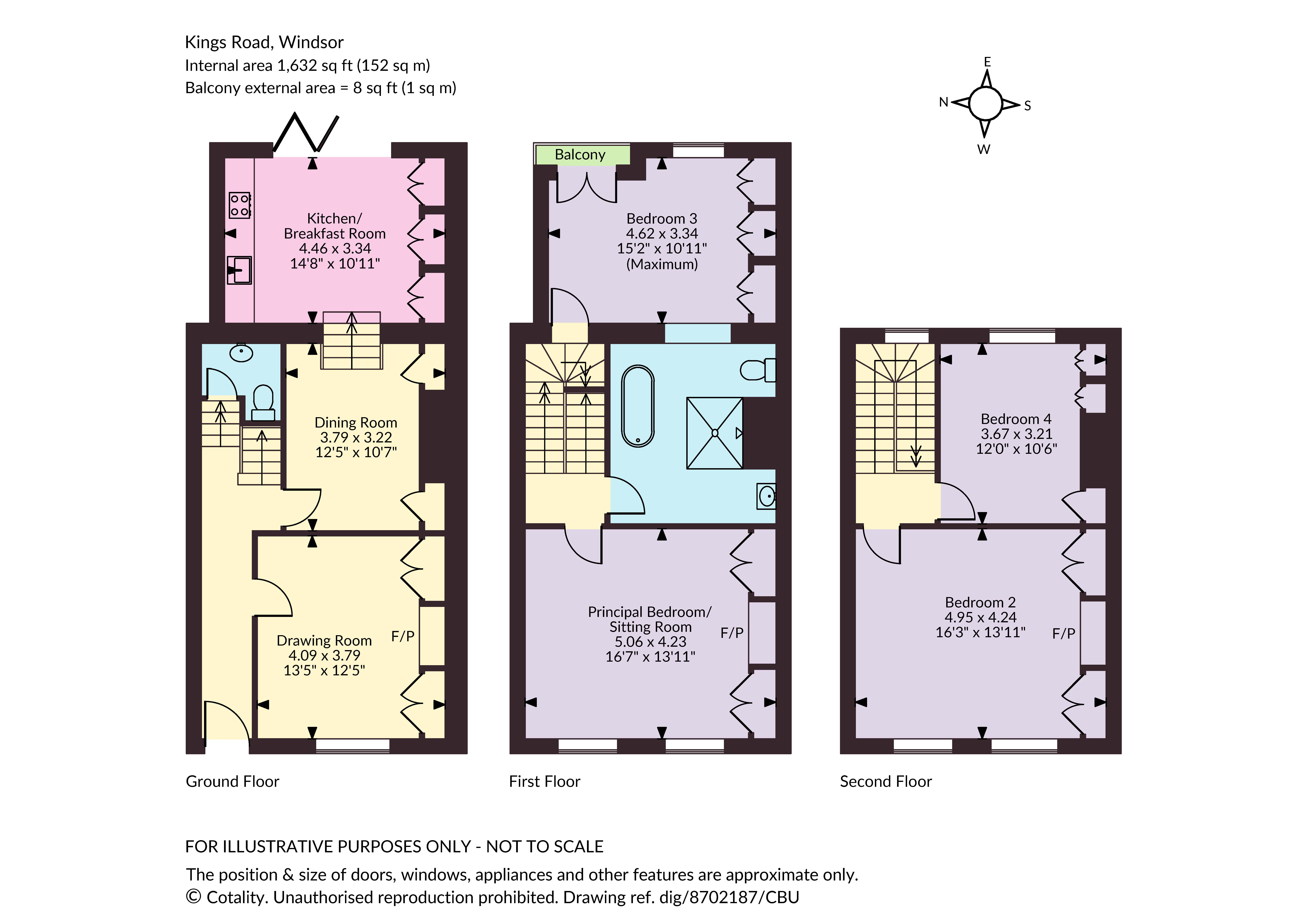65, Kings Road, Berkshire floorplan