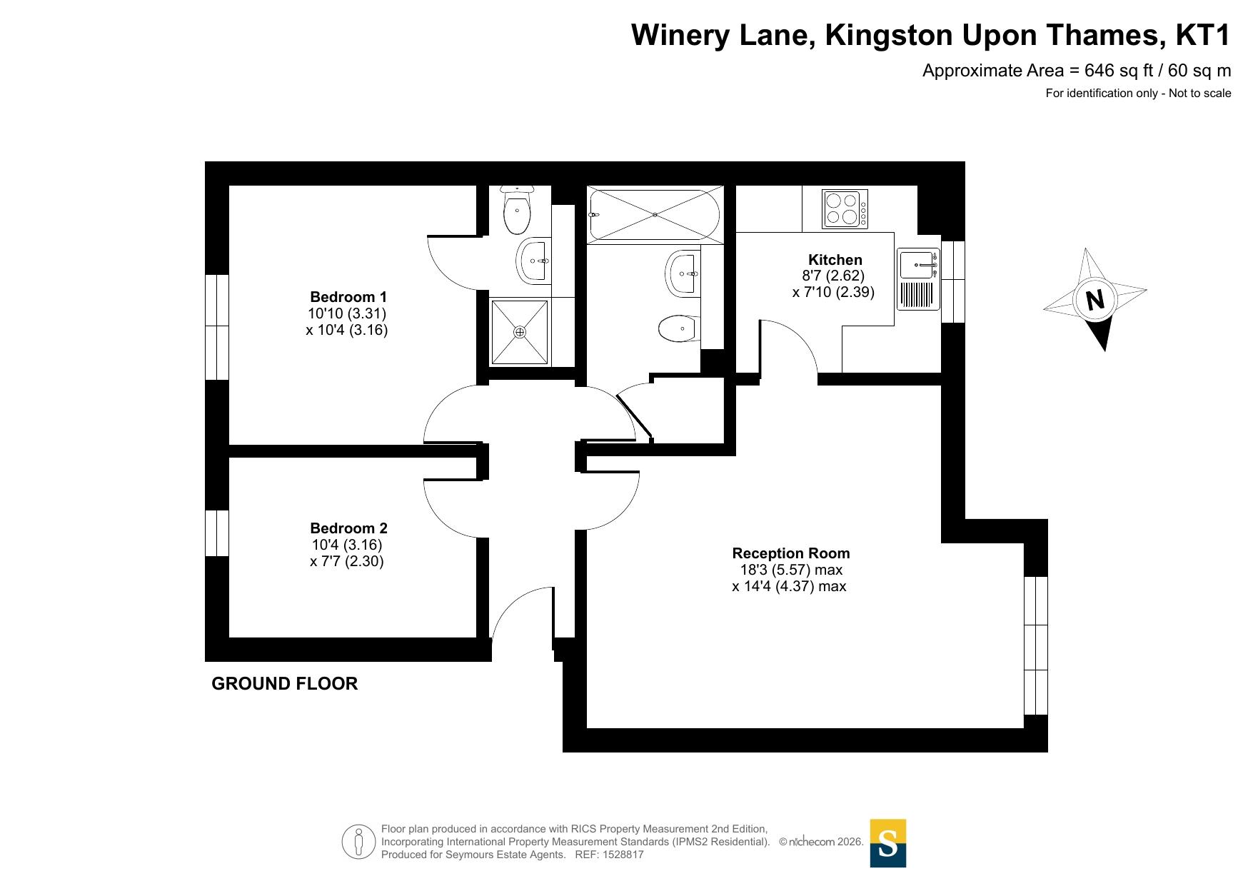 Winery Lane, Kingston Upon Thames floorplan