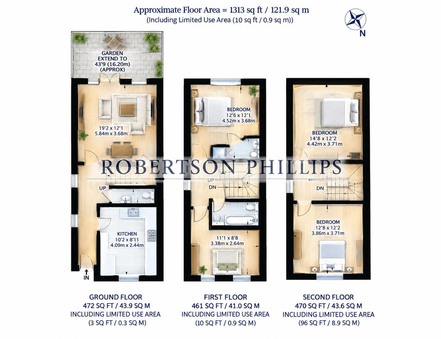 5, Clay Lane, Harrow floorplan