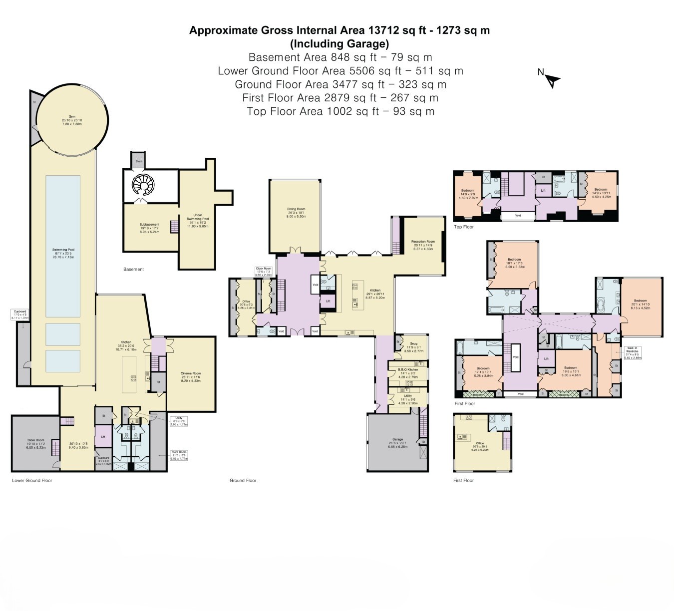 The Cube, 8, The Warren, Radlett floorplan