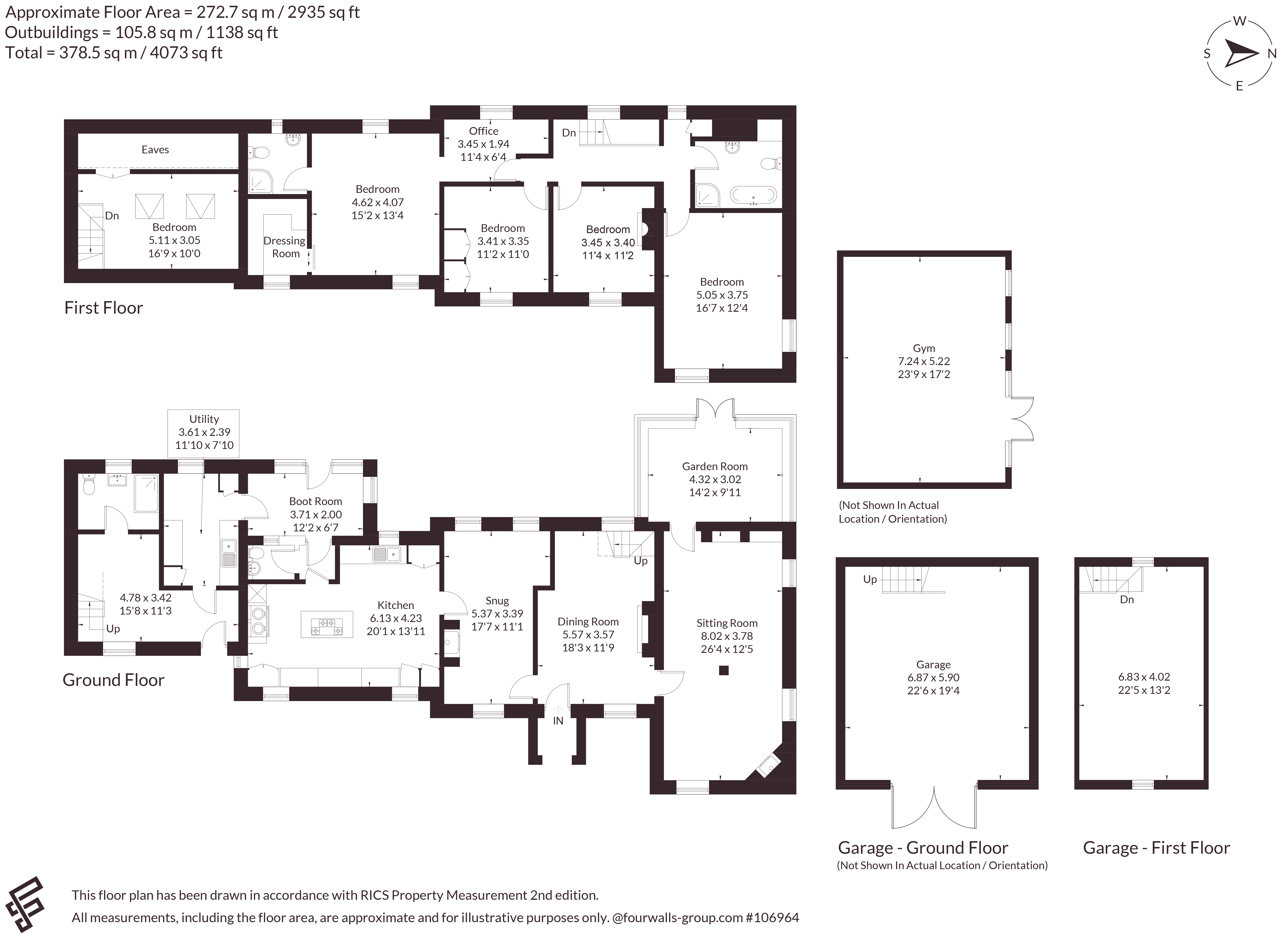 Glebe House,, Minety, Wiltshire floorplan