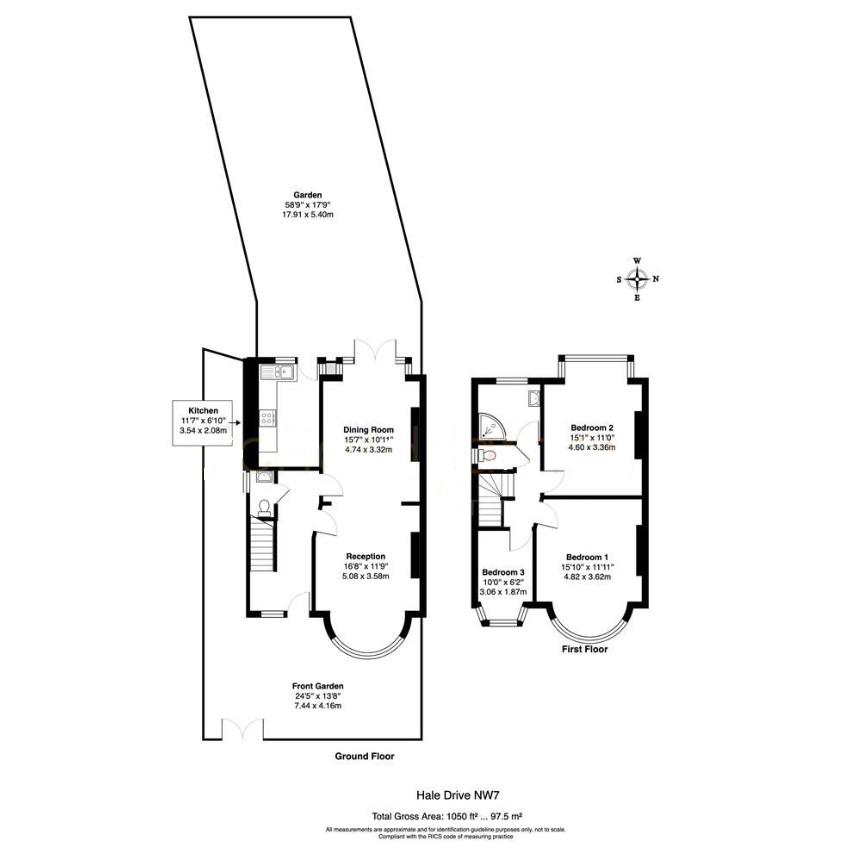 6, Hale Drive, Mill Hill, NW7, London floorplan