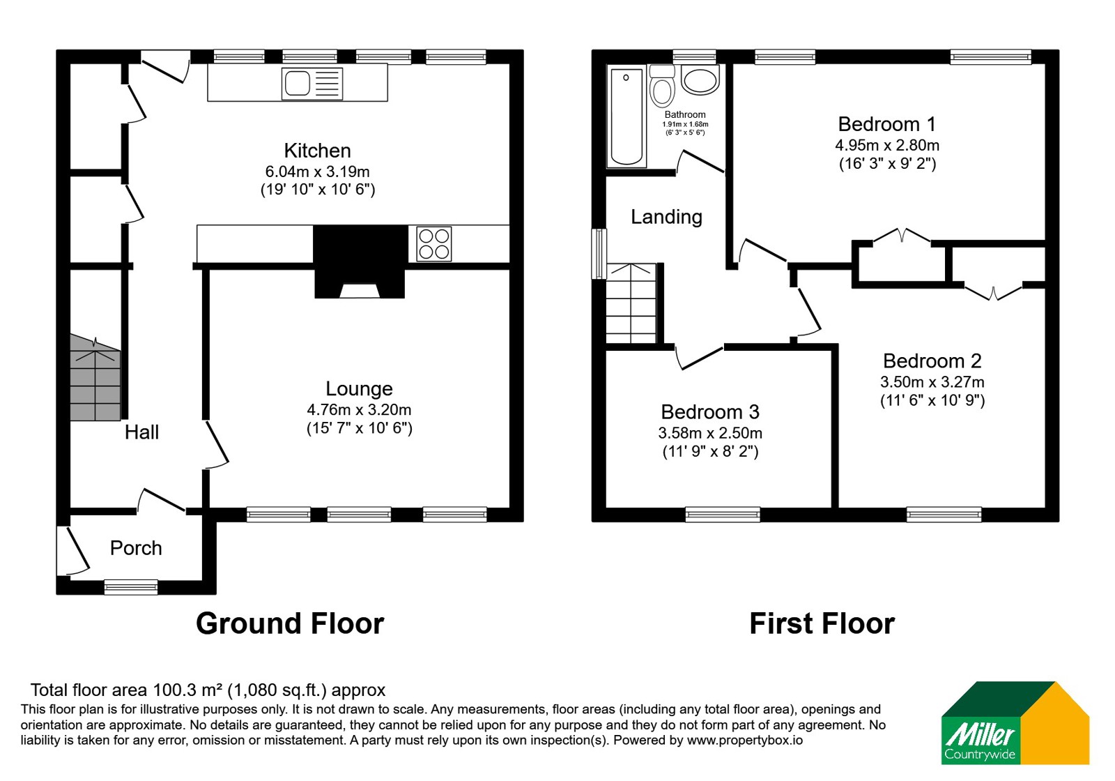 10, Drake Road, Cornwall floorplan