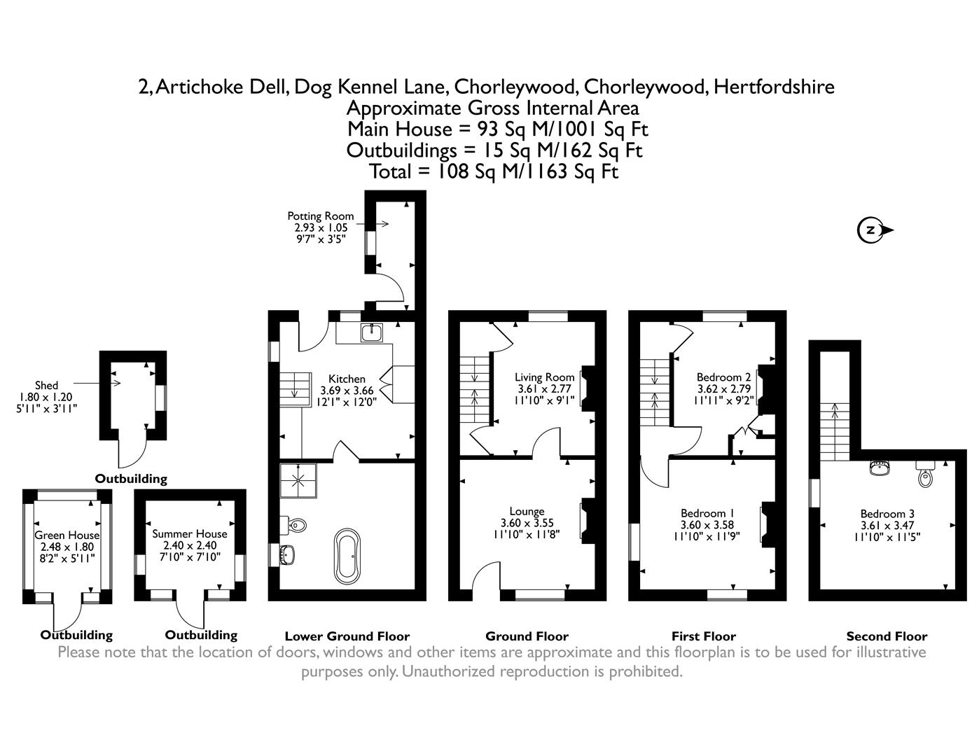 2 Artichoke Dell, Dog Kennel Lane, Chorleywood floorplan