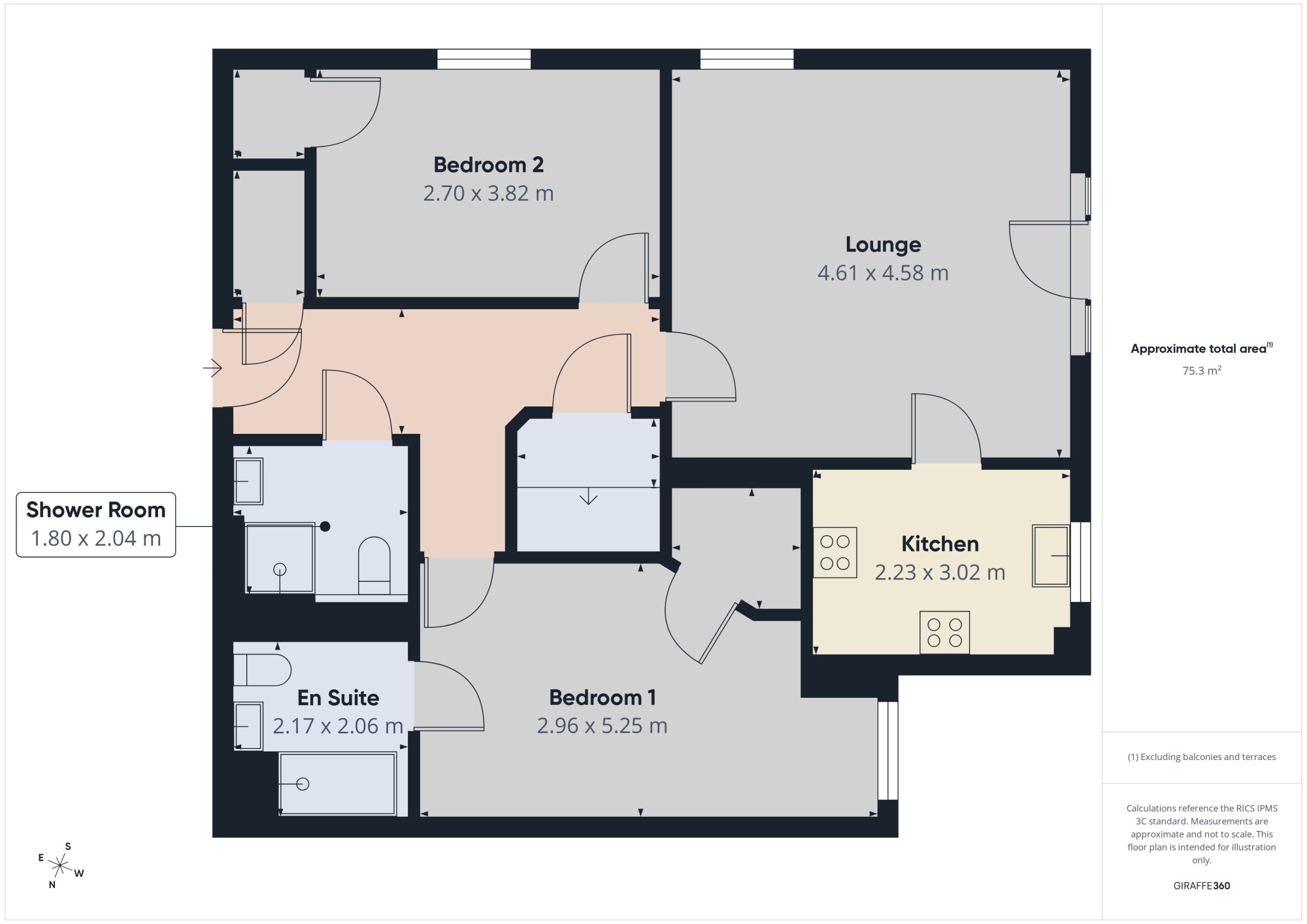 Flat 24, Darroch Gate, Blairgowrie floorplan