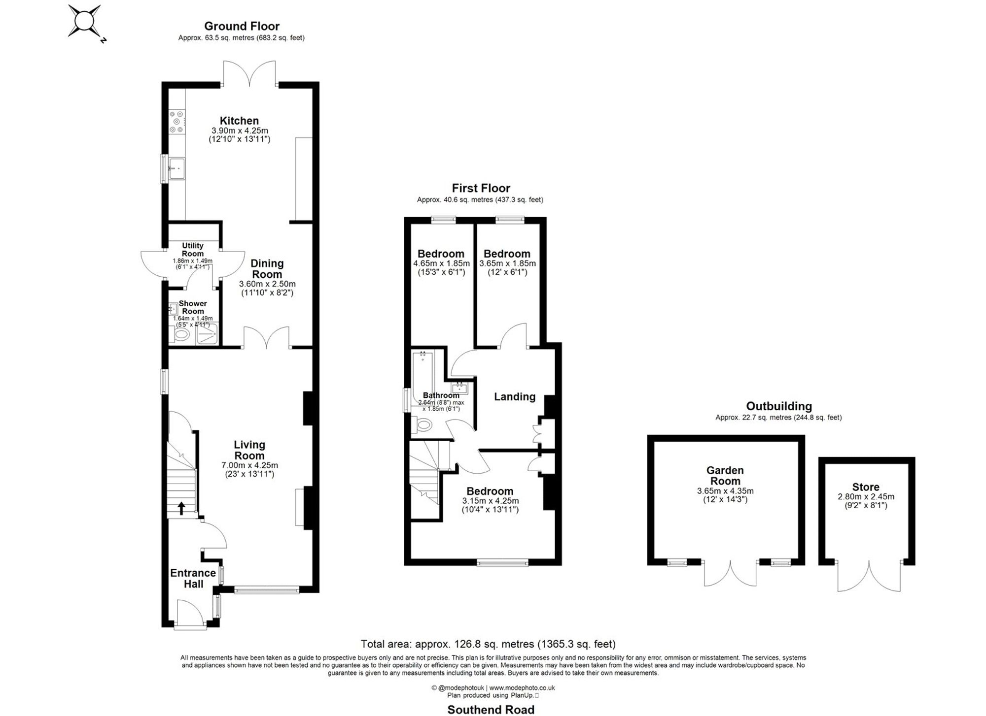 Conway Southend Road, Billericay floorplan