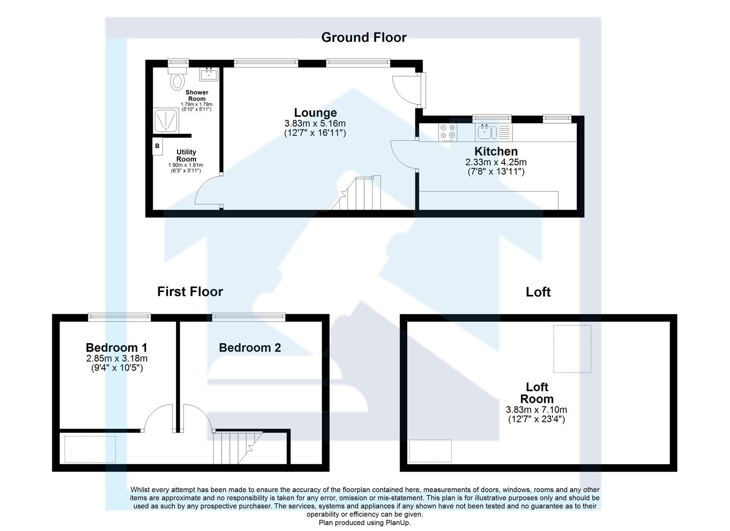 28, Dale Road, Manchester floorplan