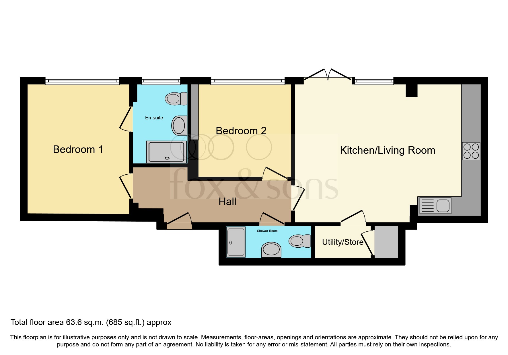 Wyndham Road, Salisbury SP1, 2 bedroom flat for sale 64293719