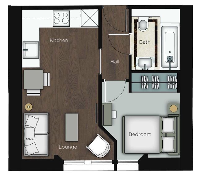 2 Bedrooms Flat to rent in Garden House, Kensington Gardens Square, Bayswater W2