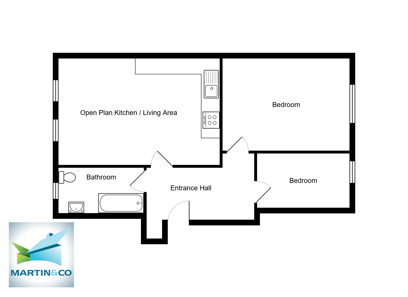 2 Bedrooms Flat to rent in Micklegate, Pontefract WF8