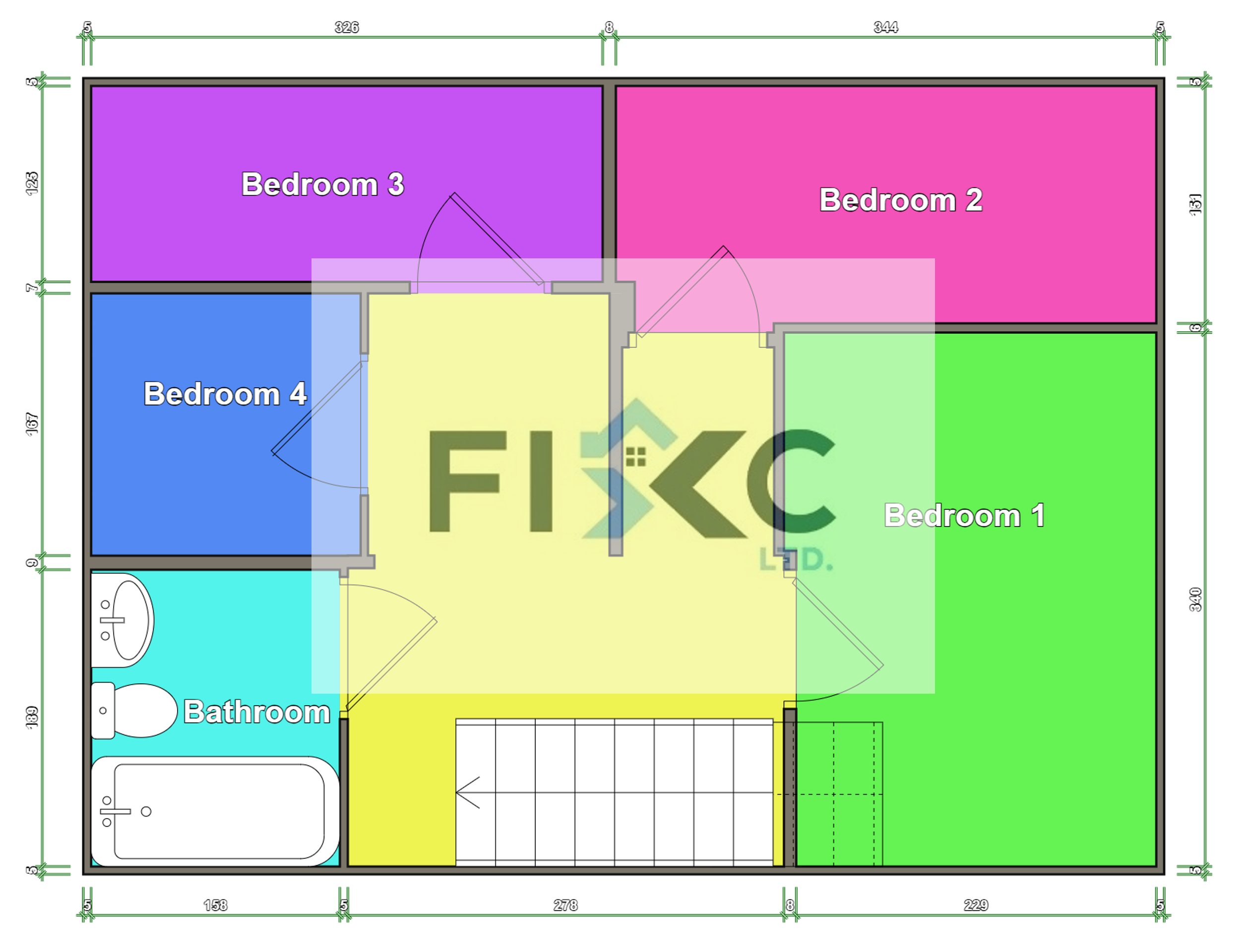 58 Sycamore Avenue, Peterborough floorplan