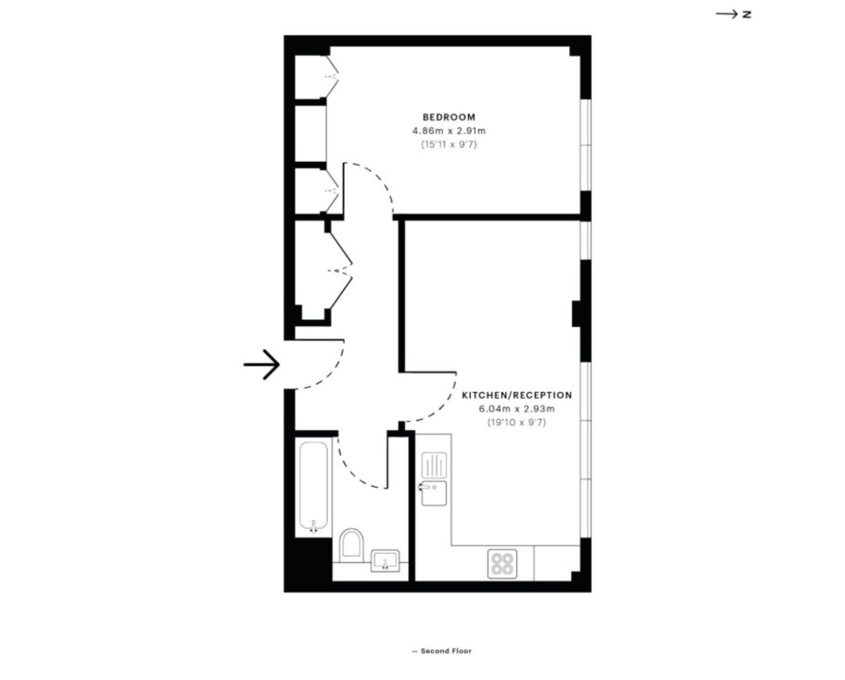 Ramsey Hous, Wembley floorplan