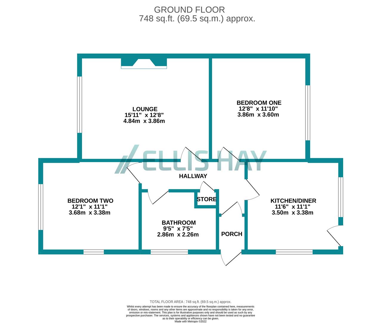 Broadlands Drive, East Ayton, Scarborough YO13, 2 bedroom semidetached