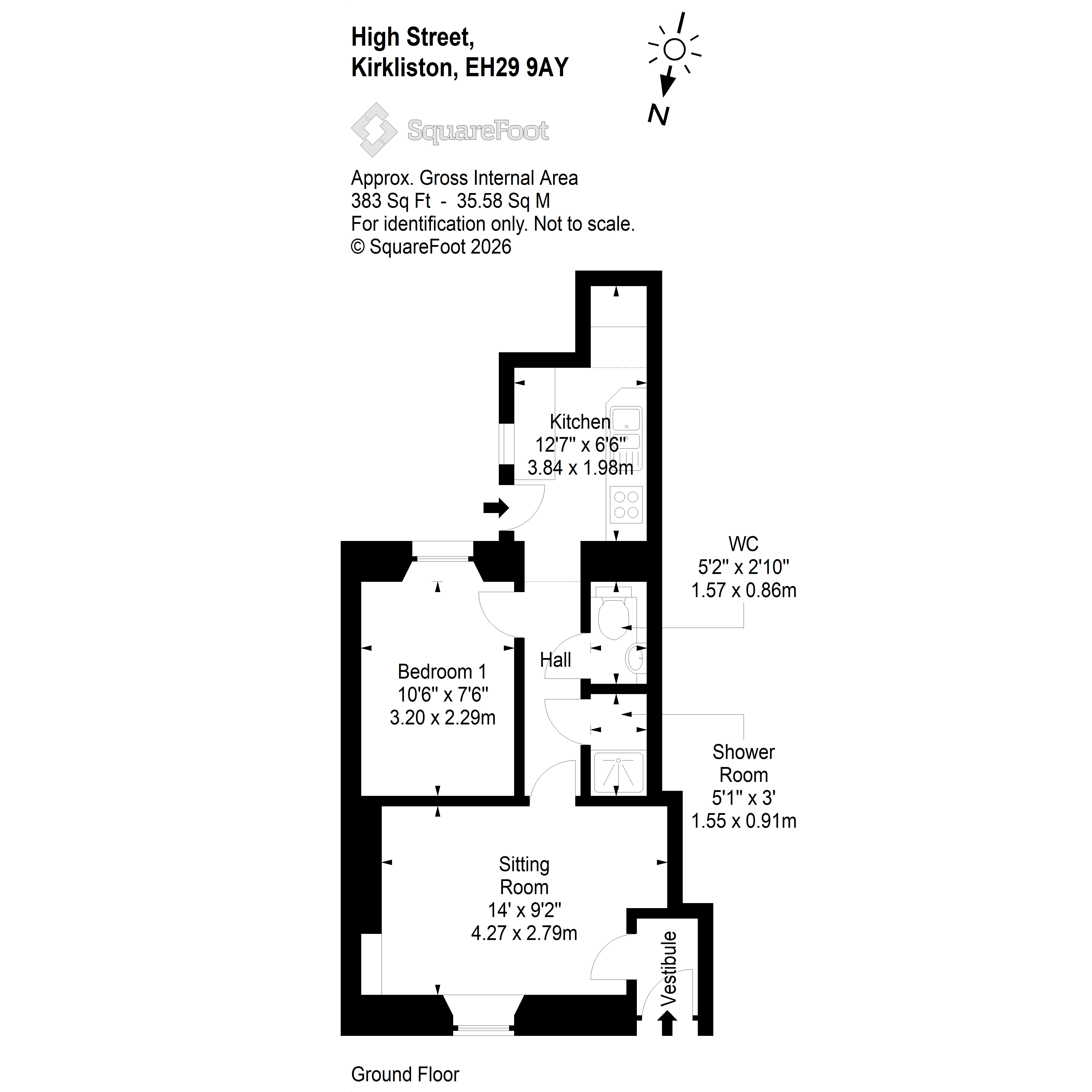 7 High Street, Kirkliston floorplan
