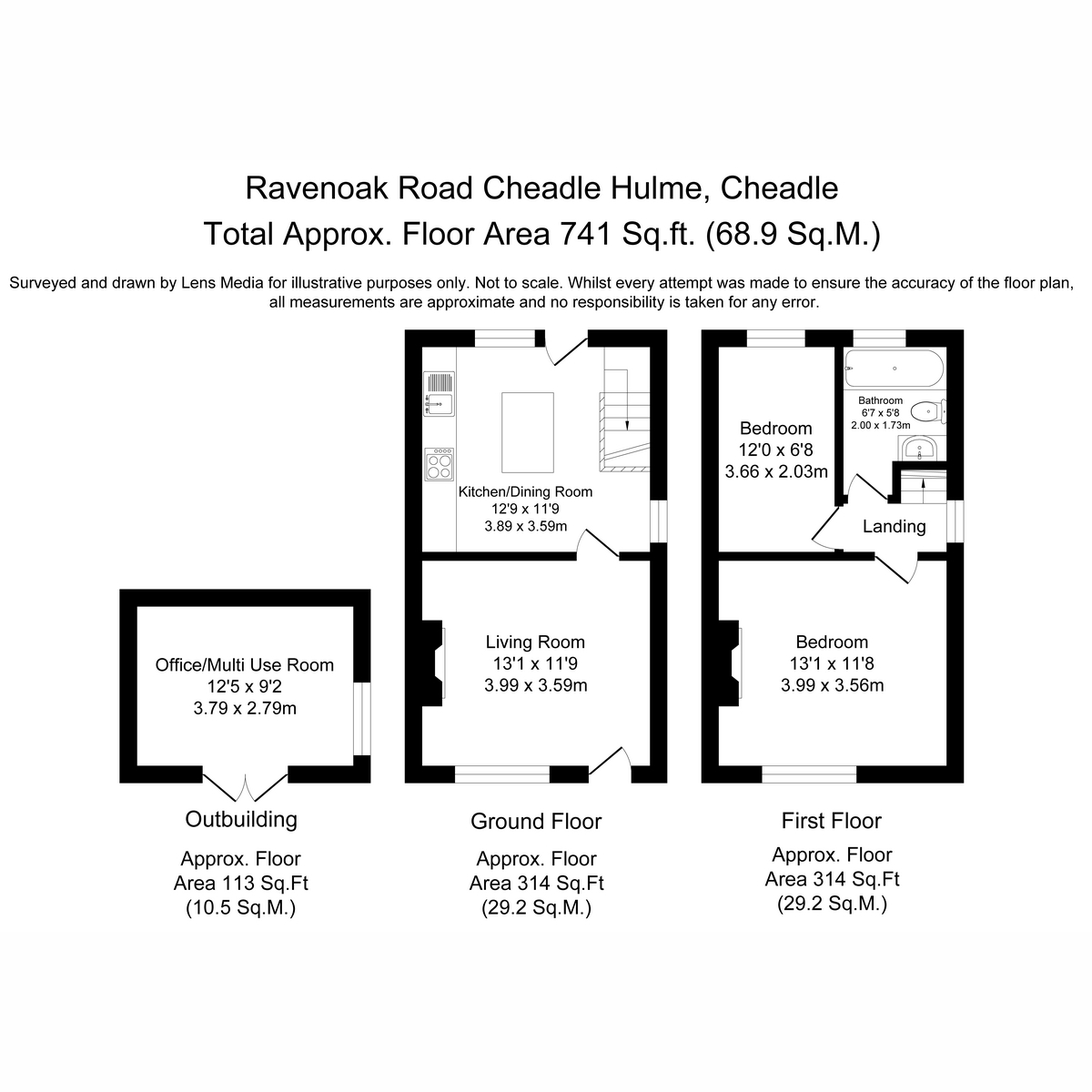 46, Ravenoak Road, Cheadle Hulme floorplan