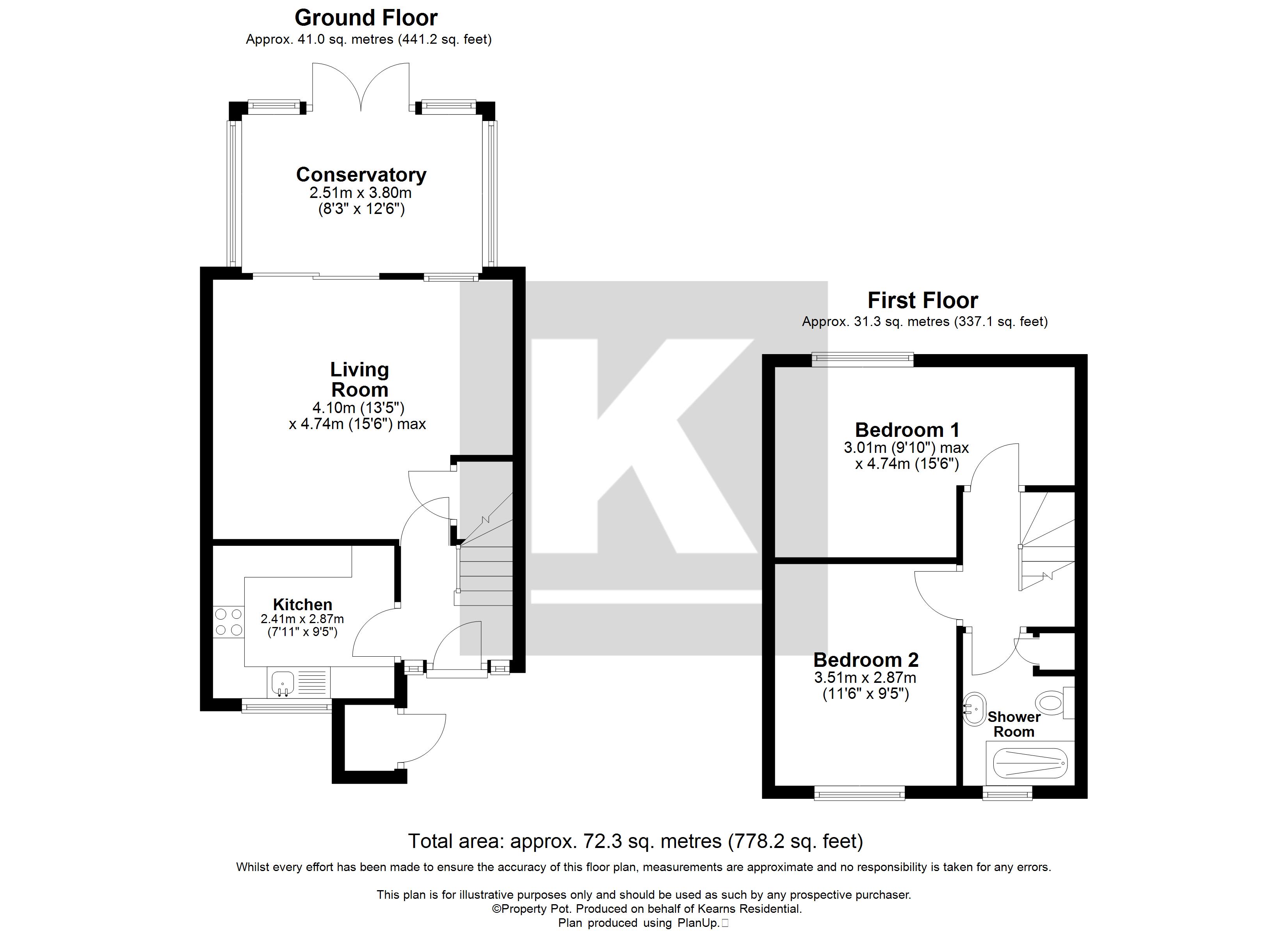 18, Peerless Drive, Uxbridge floorplan